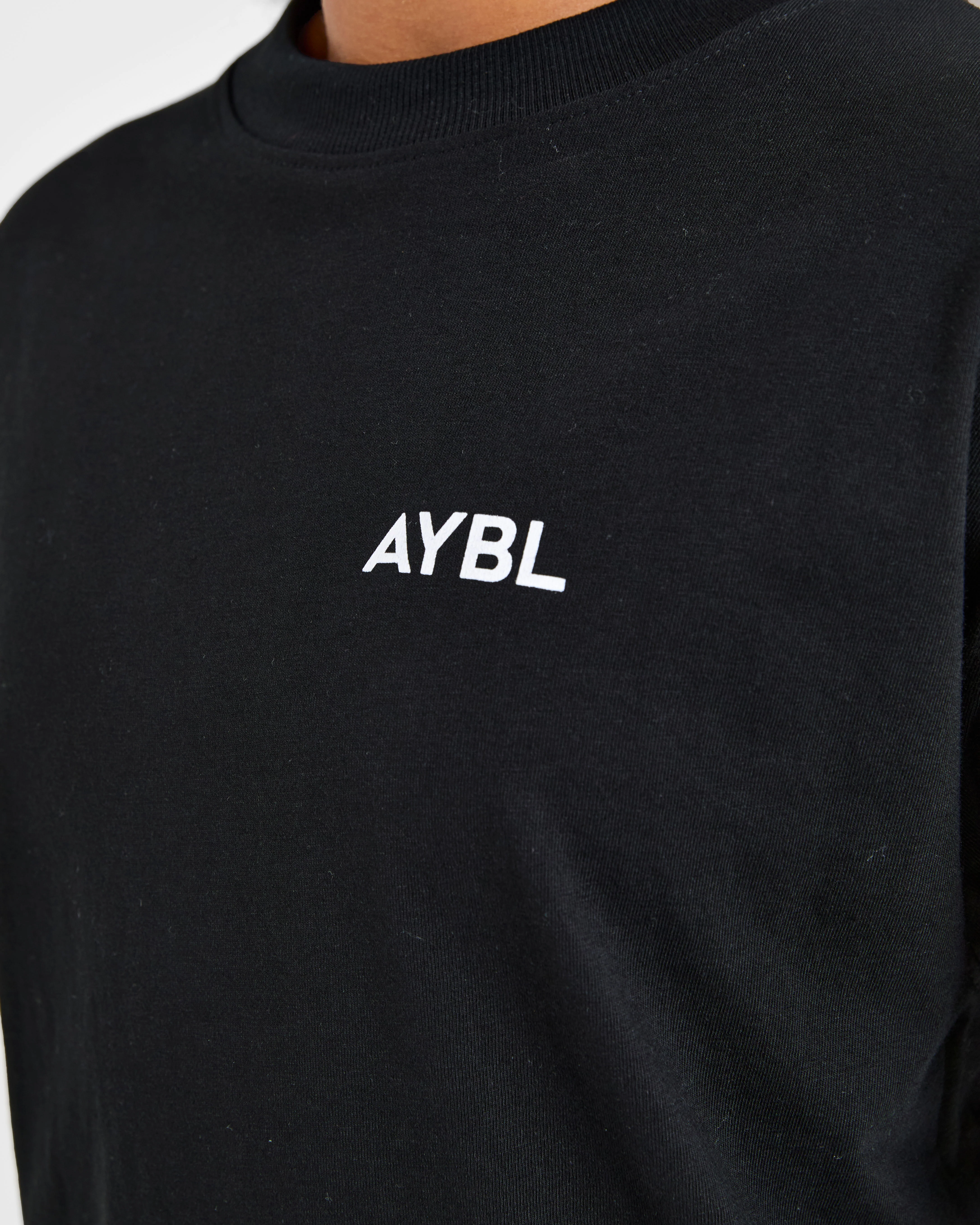 Lift Graphic Oversized T Shirt - Black - Image 5