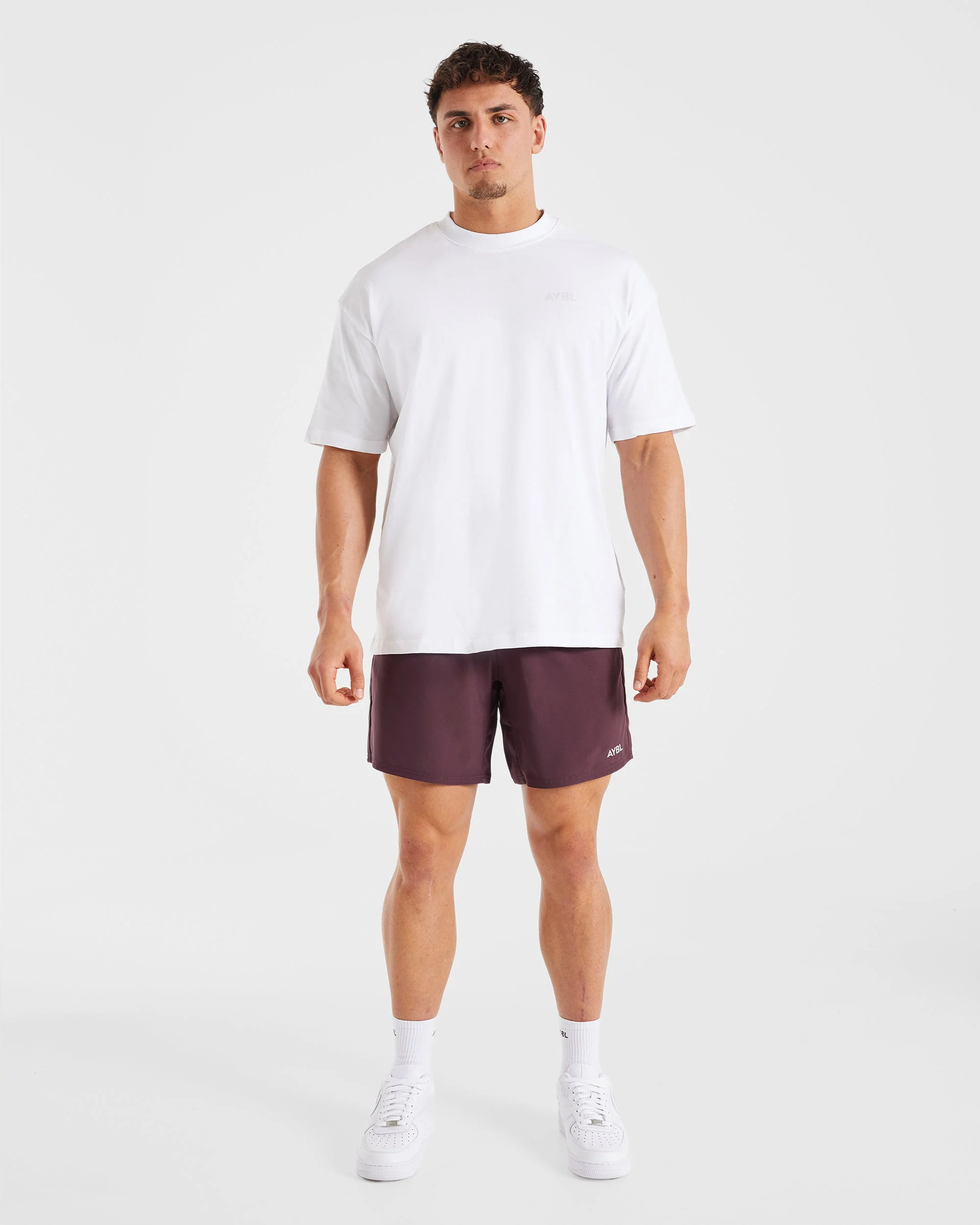 Essential Oversized T Shirt - White - Image 4
