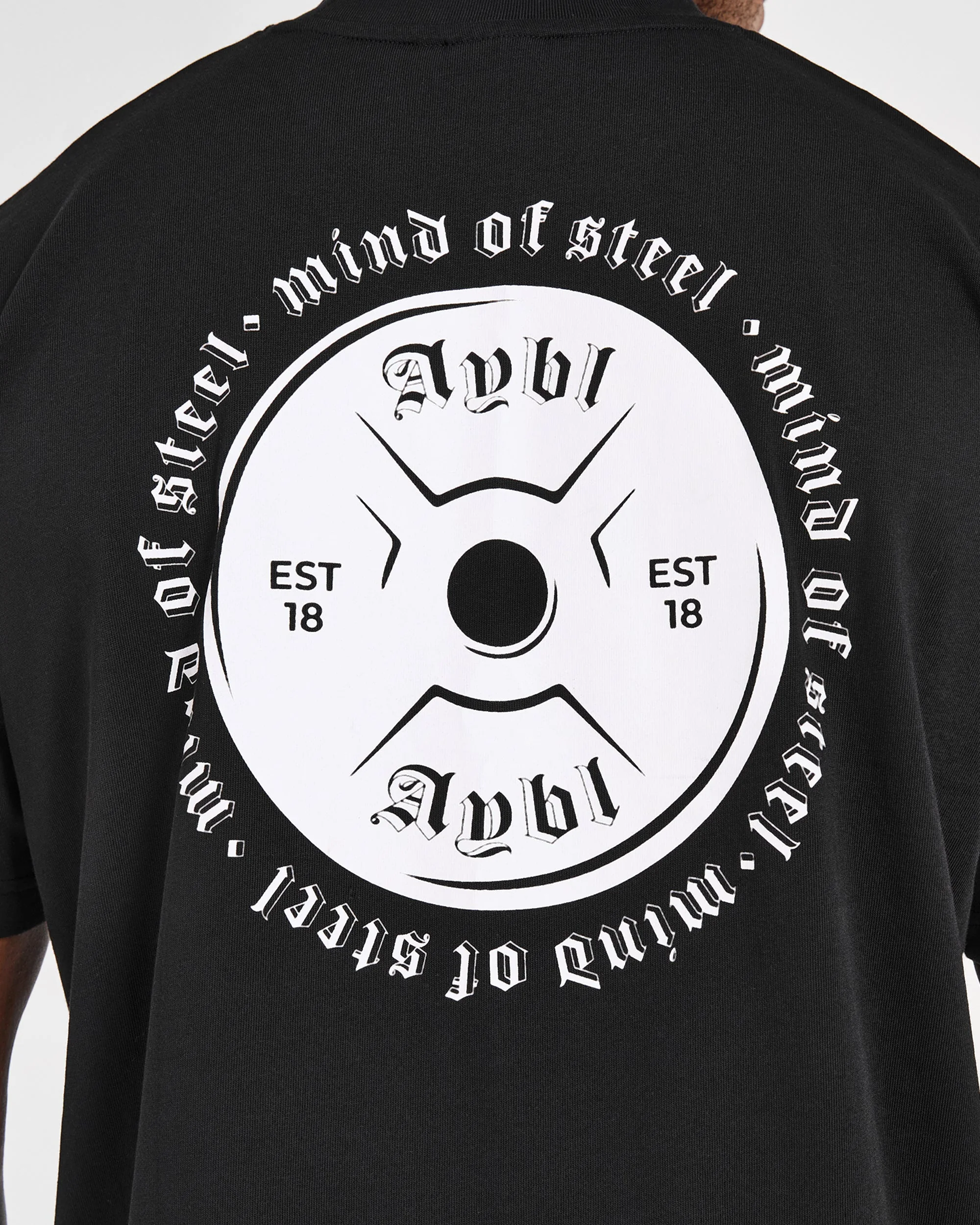 Mind of Steel Oversized T Shirt - Black - Image 6