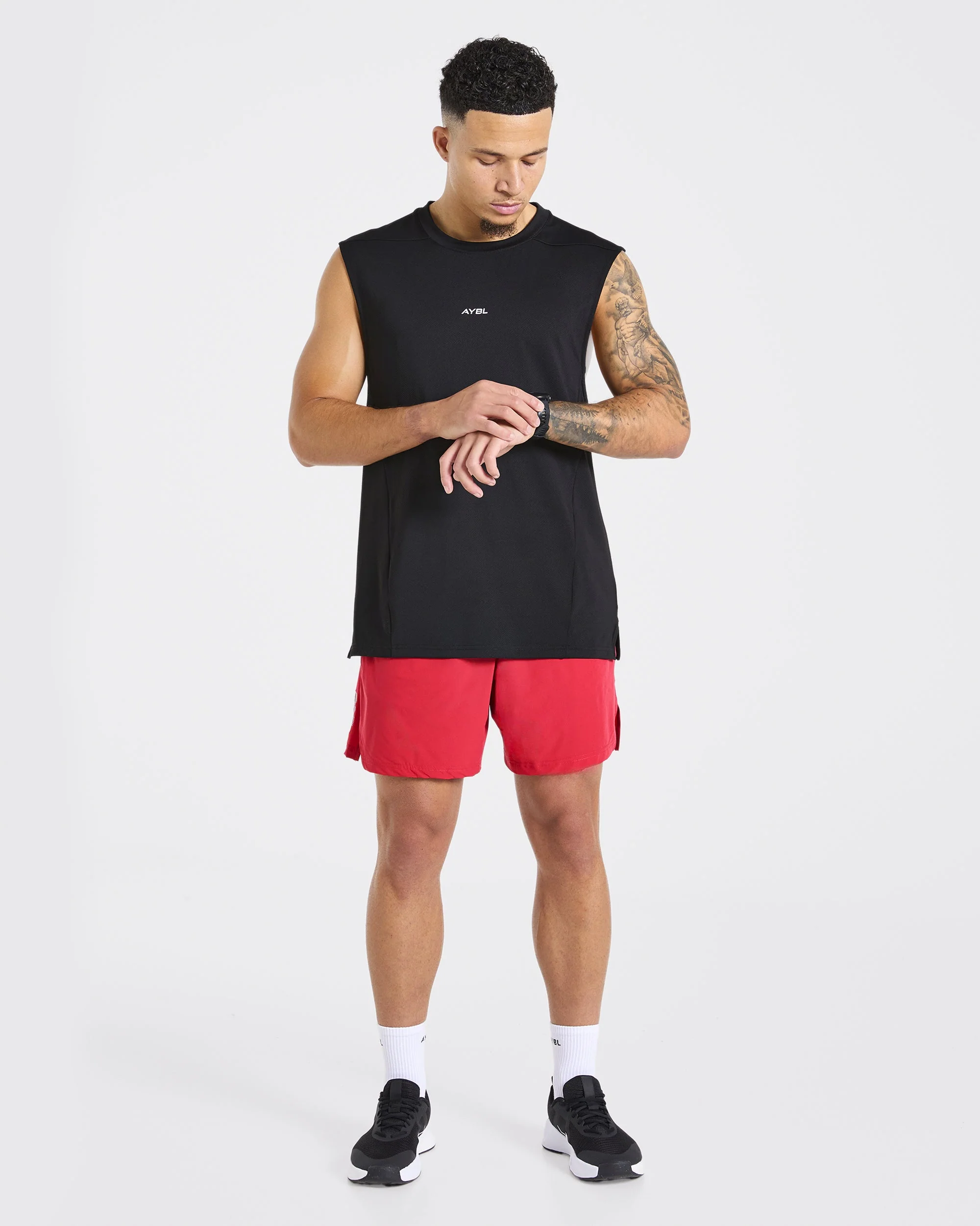 Motion Shorts - Red - Image 8