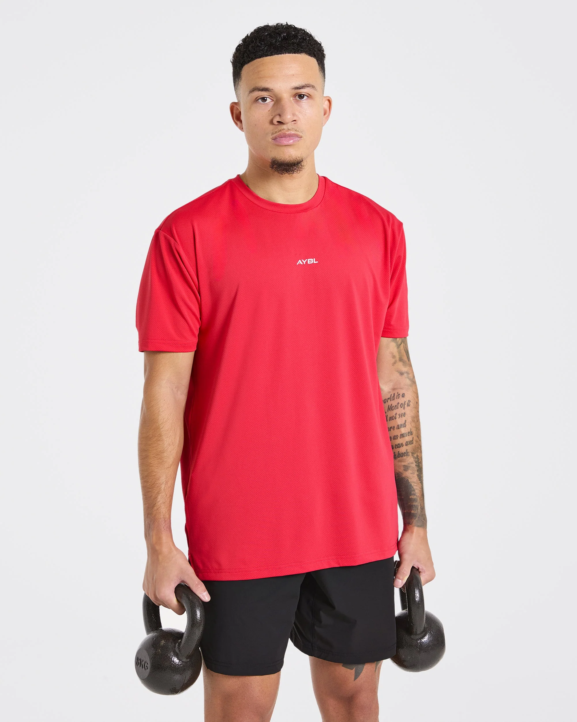 Motion T Shirt - Red - Image 8