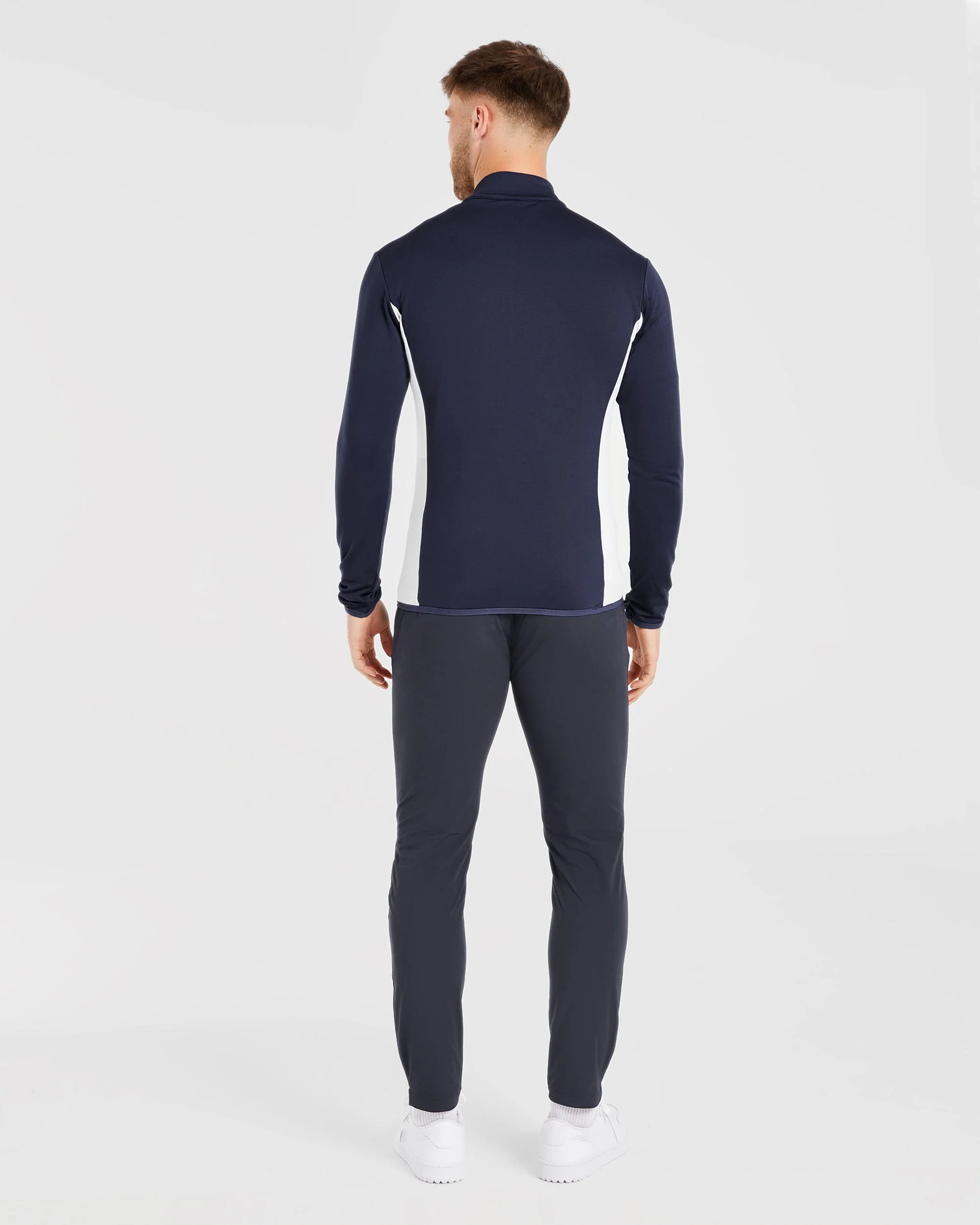 Performance 1/4 Zip Pullover - Navy - Image 4
