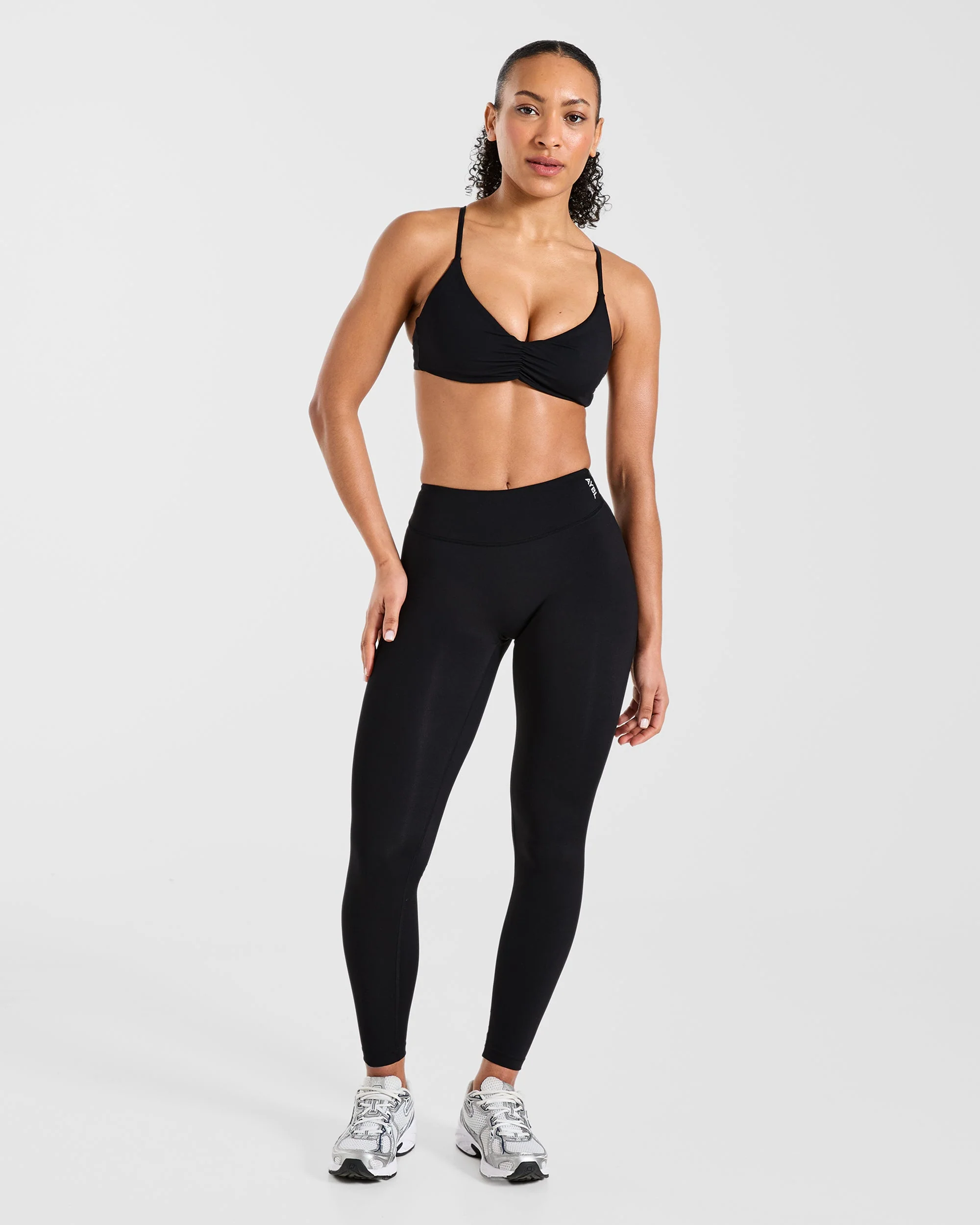 Physique Leggings - Black - Image 3