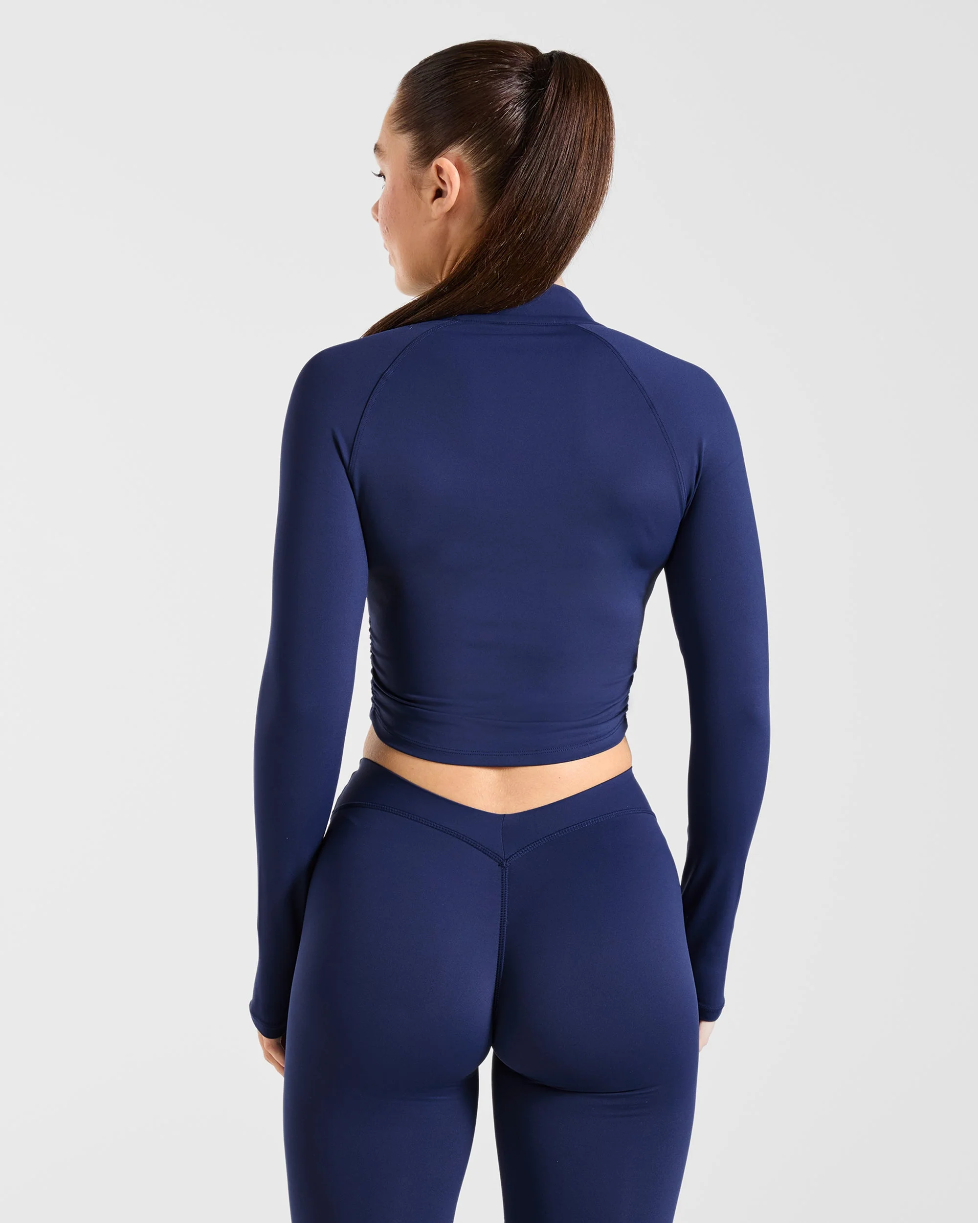 Physique Zip Up Jacket - Midnight Navy - Image 2