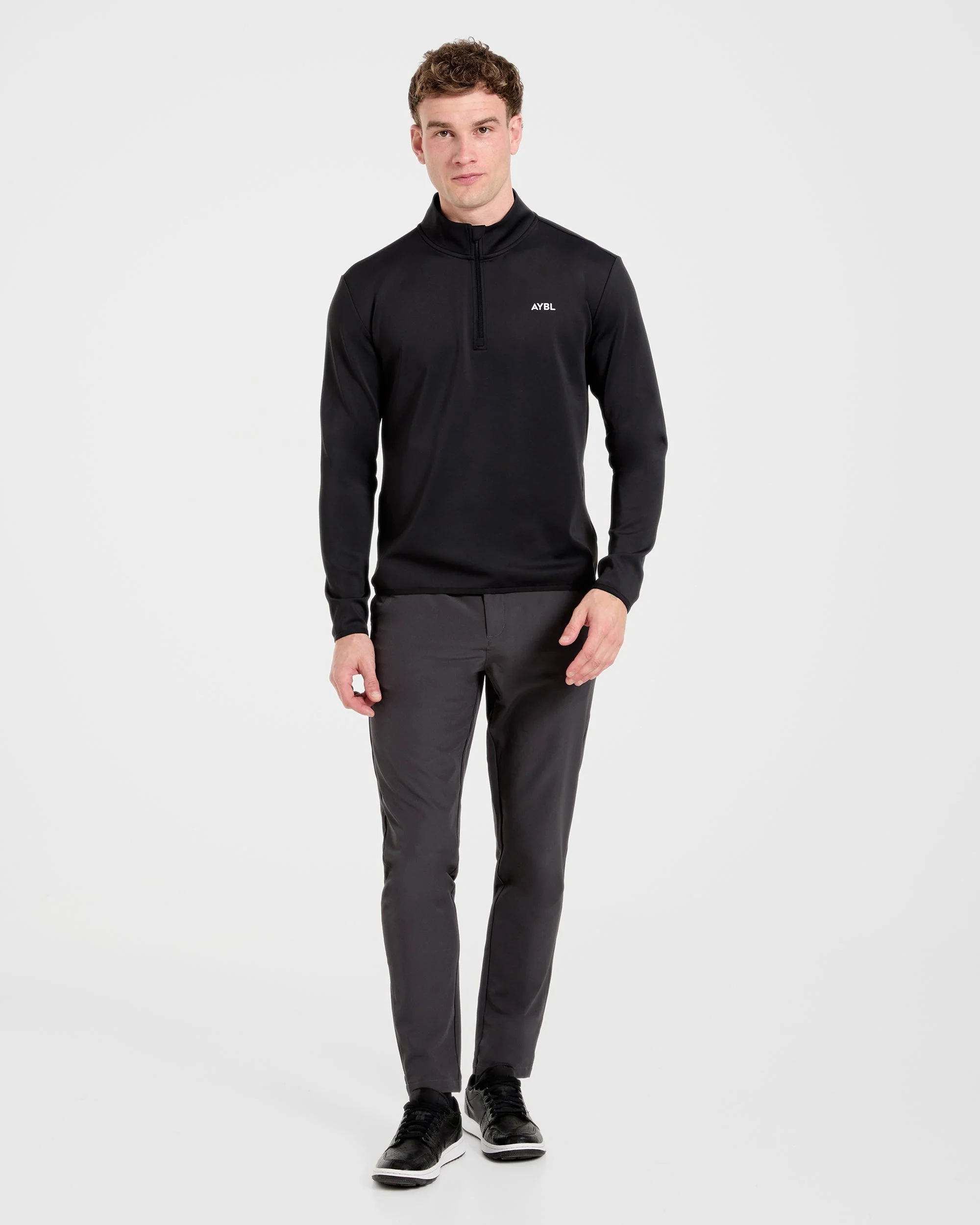 Precision 1/4 Zip Pullover - Black - Image 3