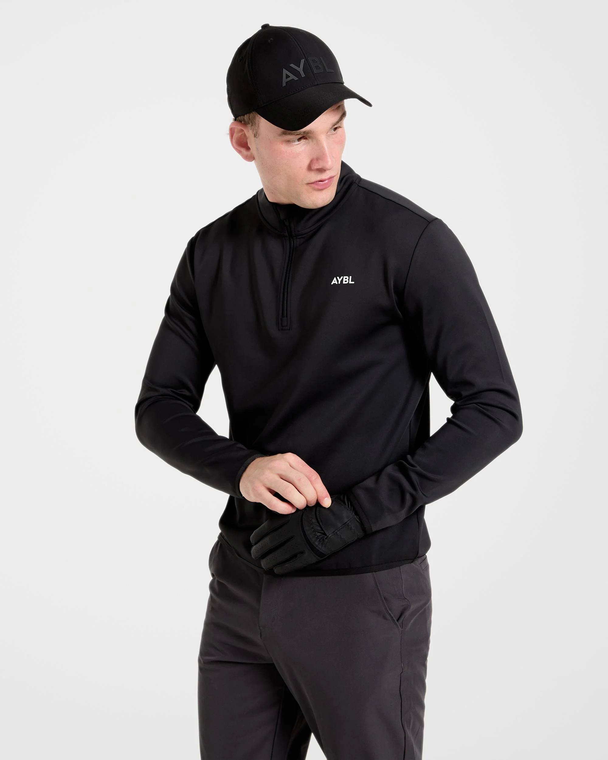 Precision 1/4 Zip Pullover - Black - Image 7