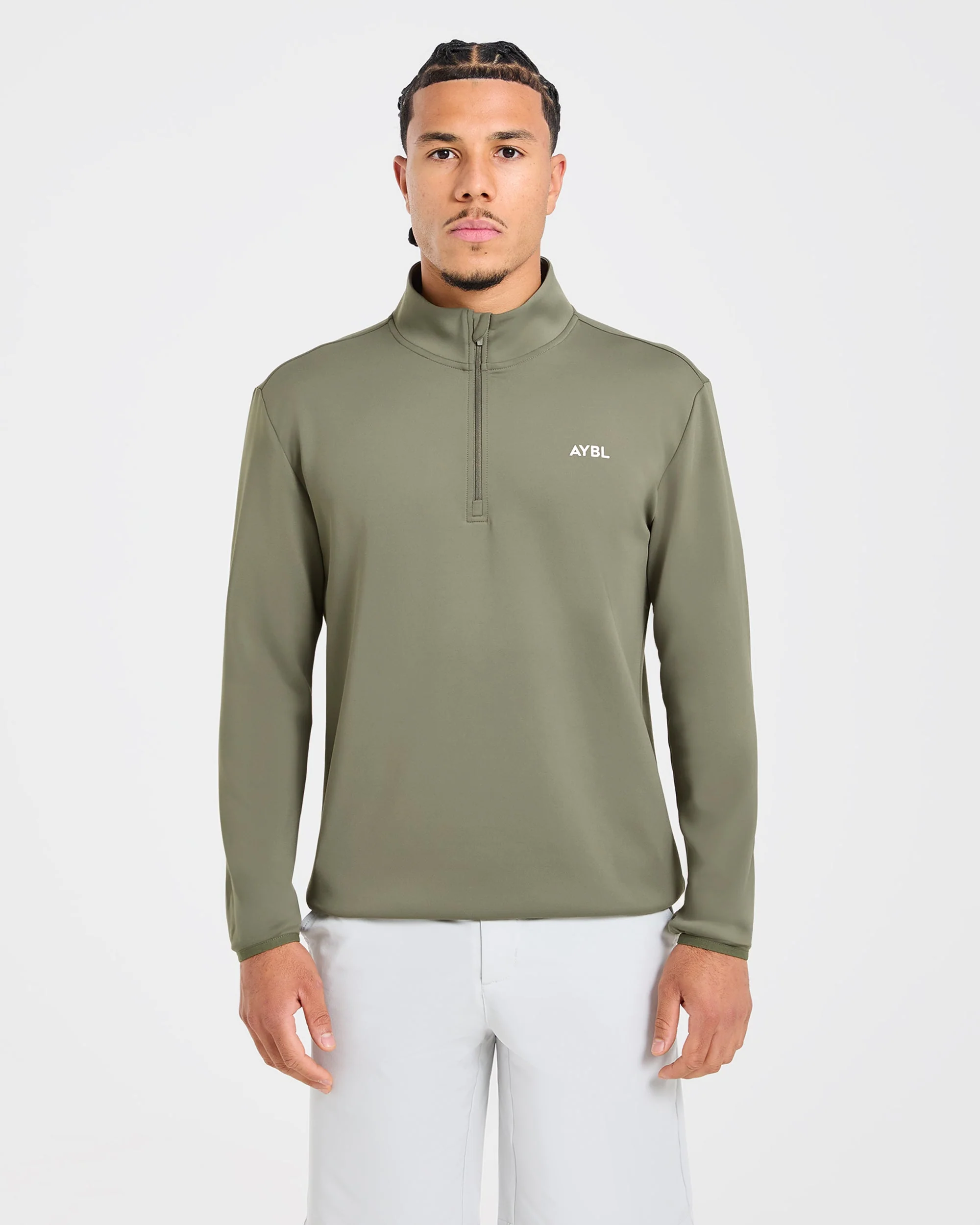 Precision 1/4 Zip Pullover - Deep Sage