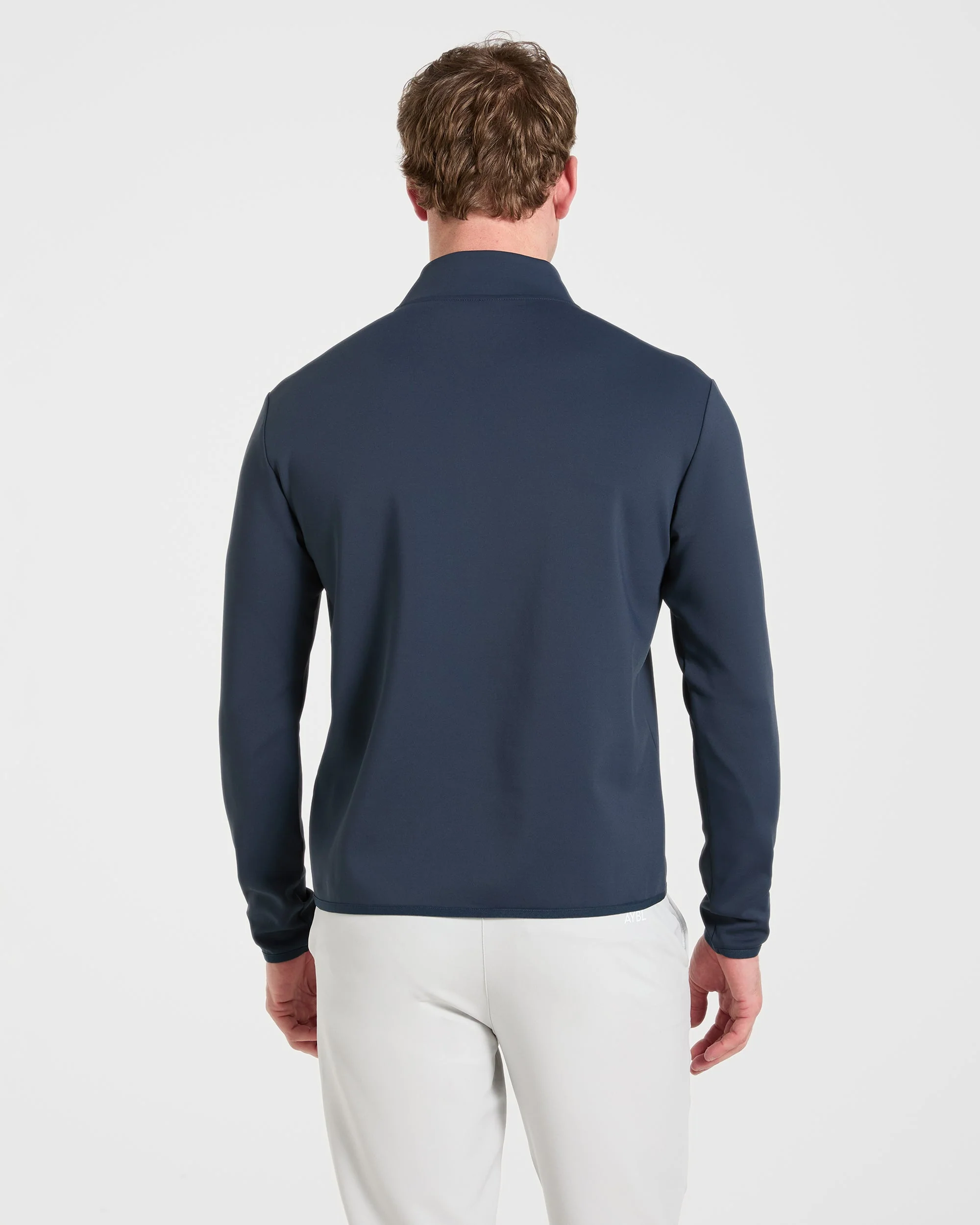 Precision 1/4 Zip Pullover - Navy Blue - Image 2