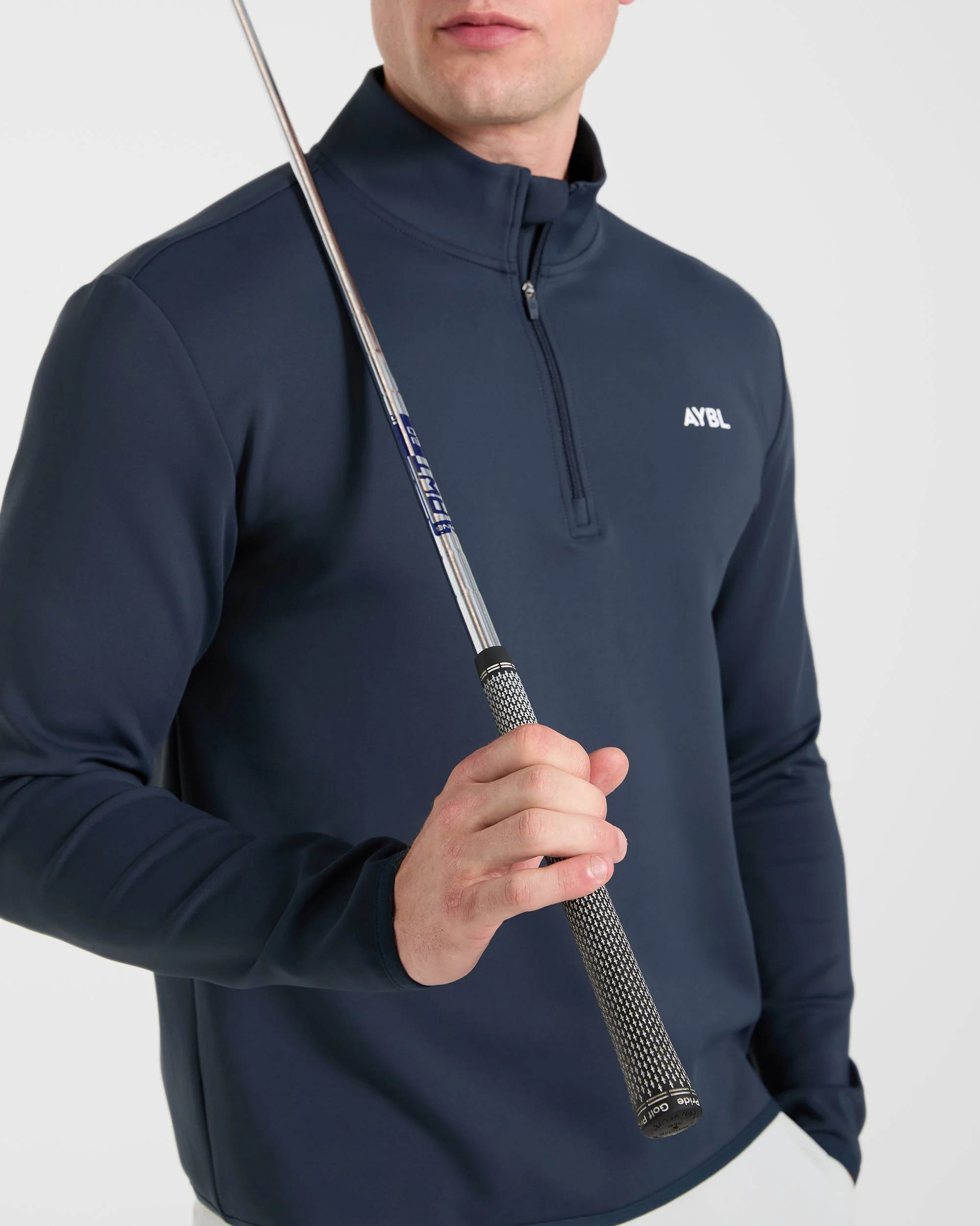 Precision 1/4 Zip Pullover - Navy Blue - Image 7