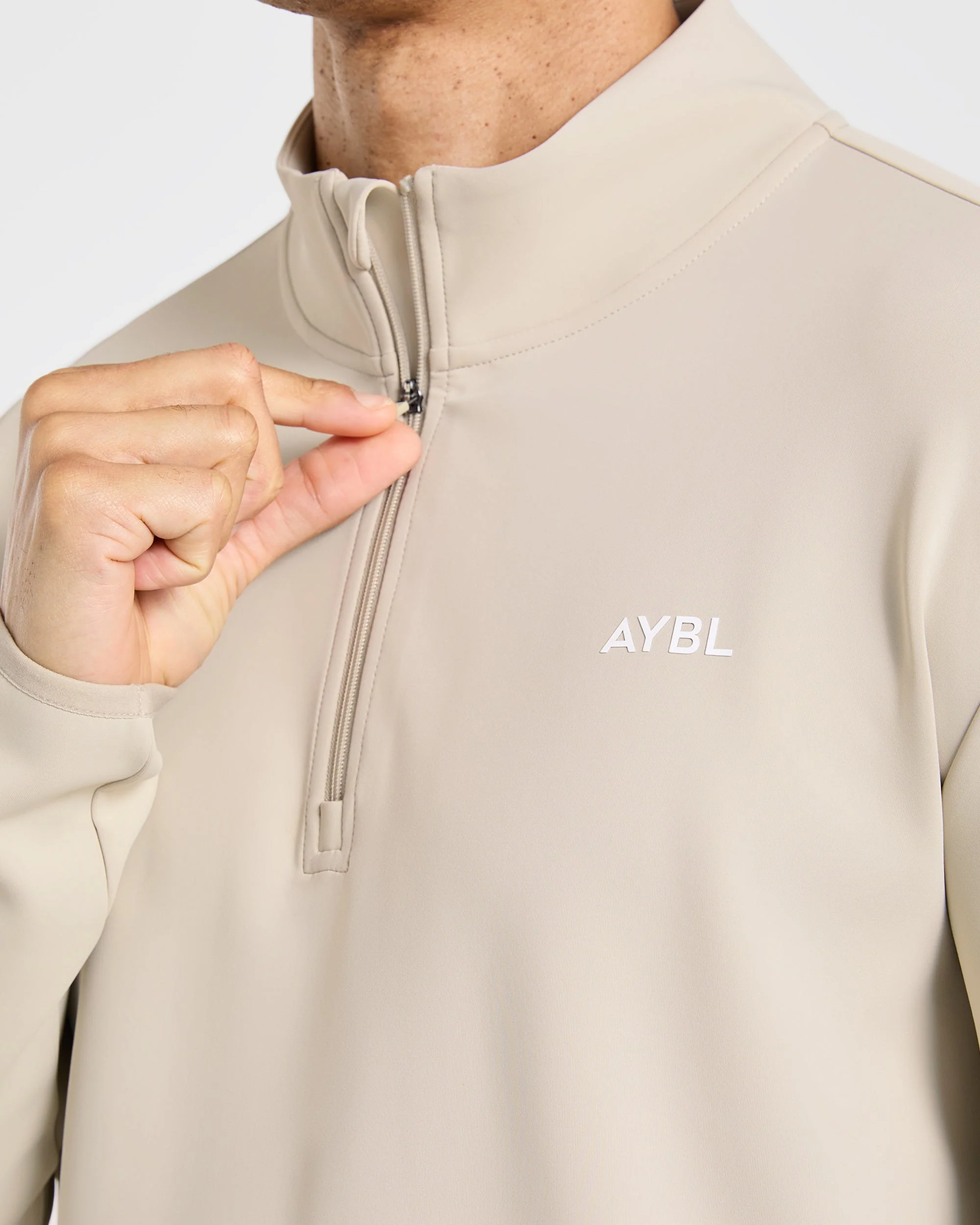 Precision 1/4 Zip Pullover - Sand - Image 8
