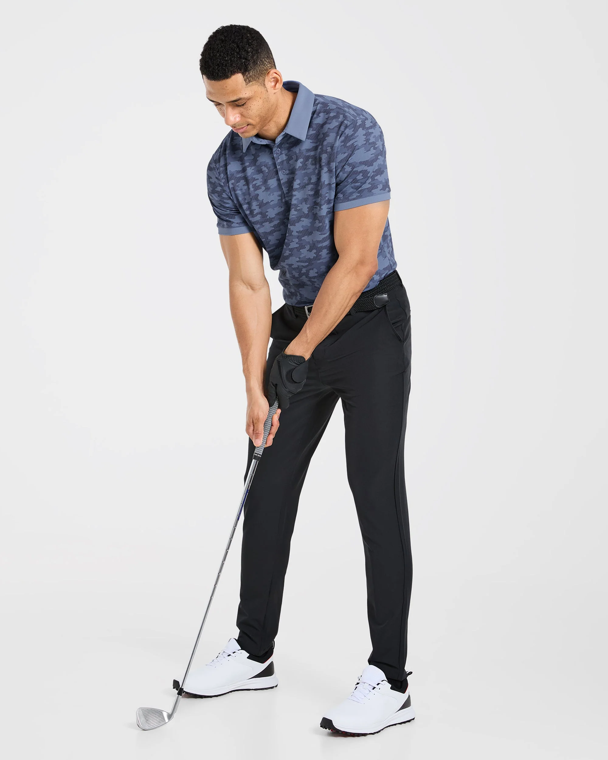 Precision Camo Polo - Blue - Image 7