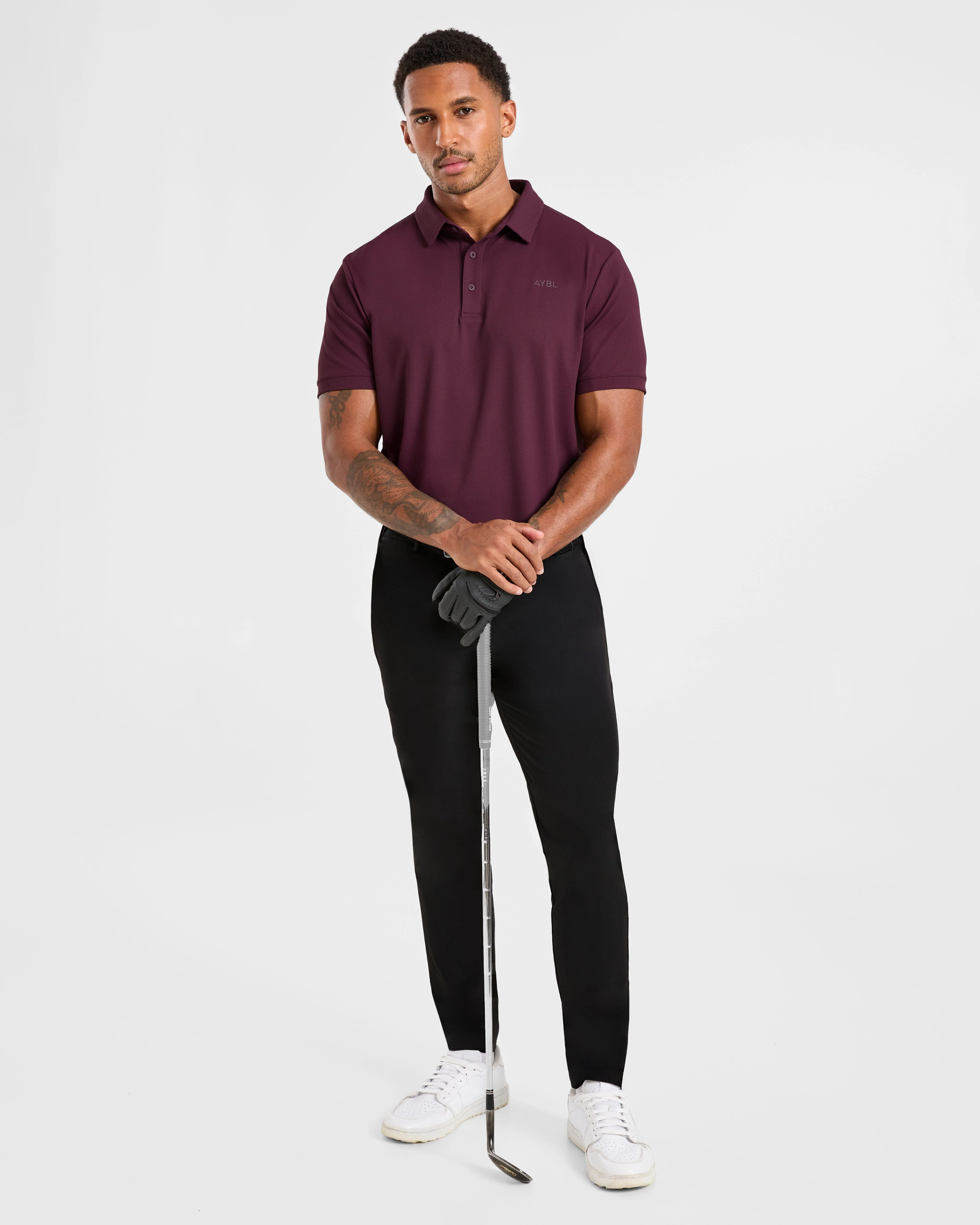 Precision Polo - Plum - Image 8