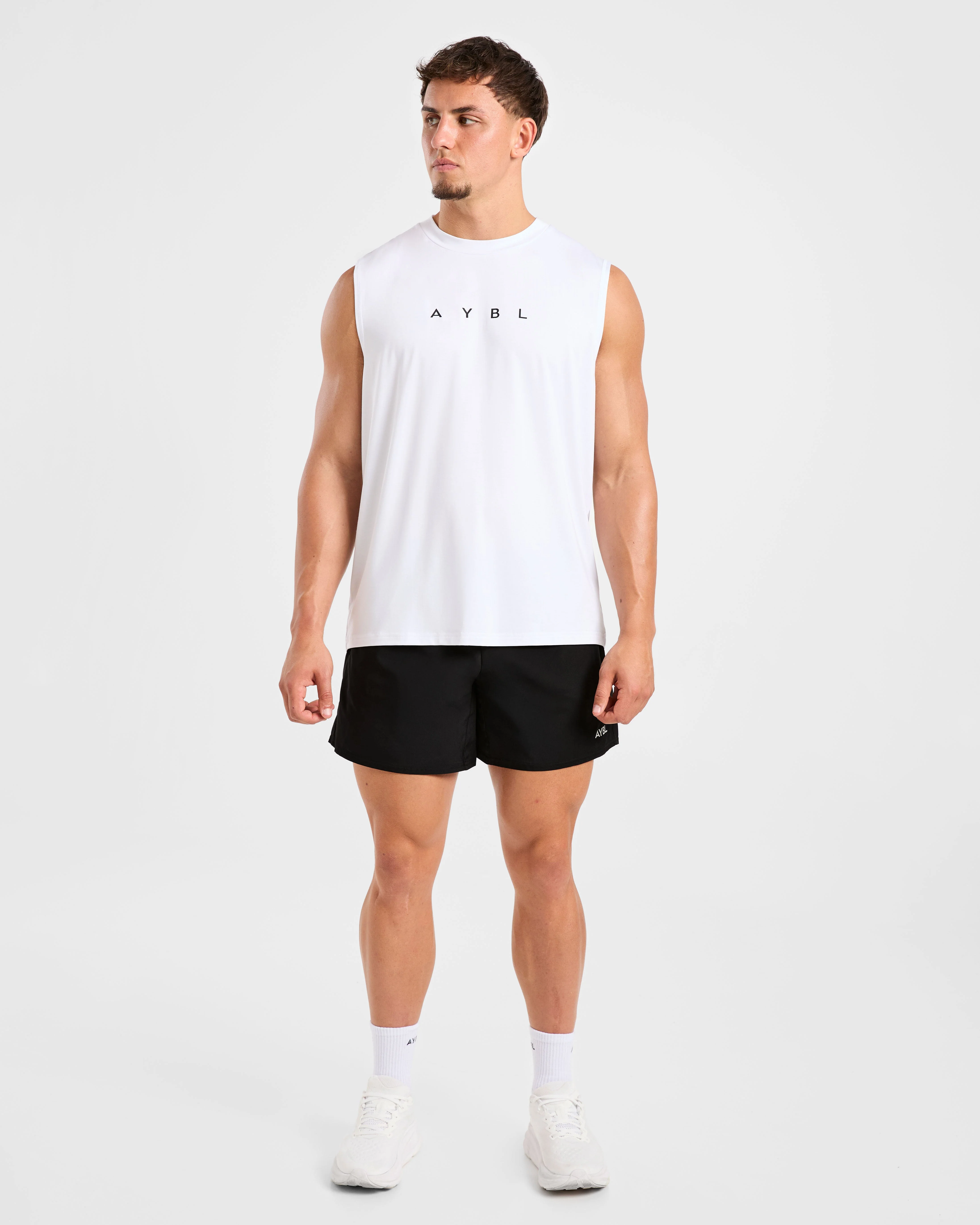 Reinforce Training Tank - White - Image 3