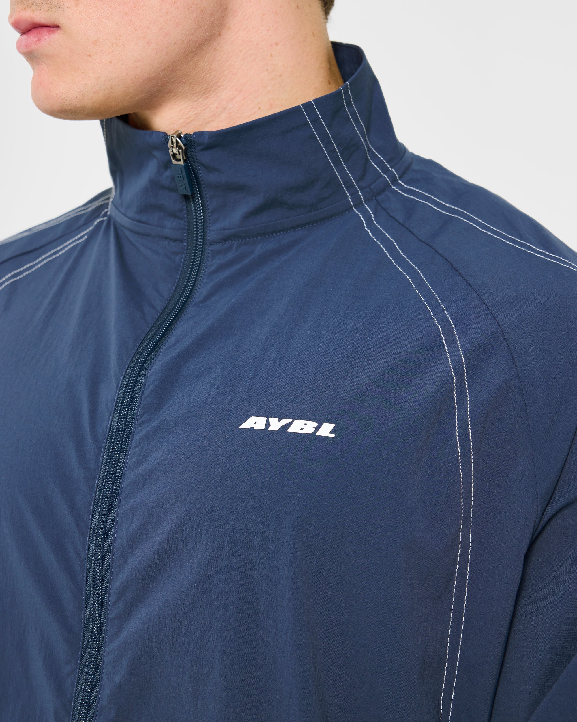 Restore Track Jacket - Navy Blue - Image 5