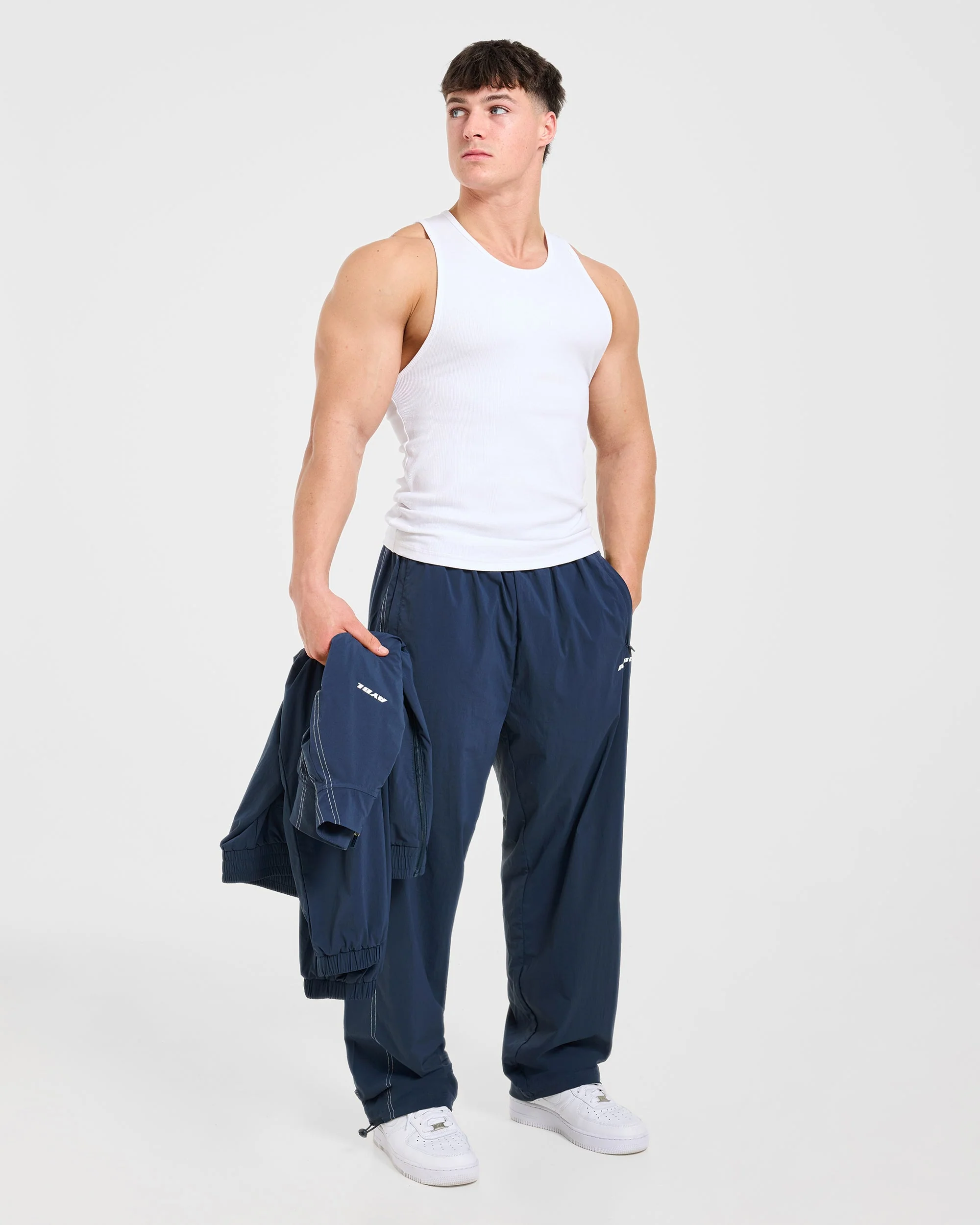 Restore Track Joggers - Navy Blue - Image 8