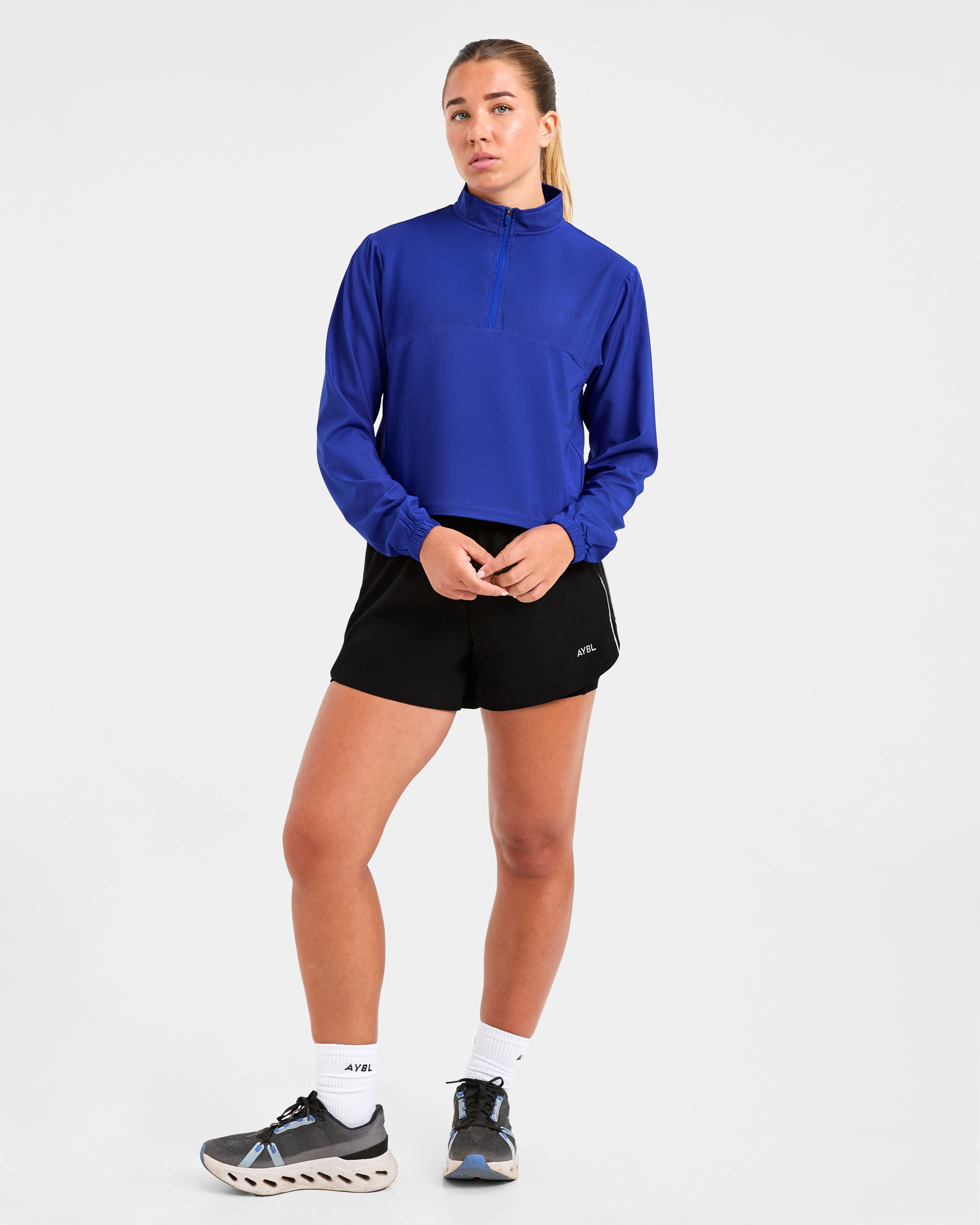 Run 1/2 Zip Jacket - Cobalt - Image 3