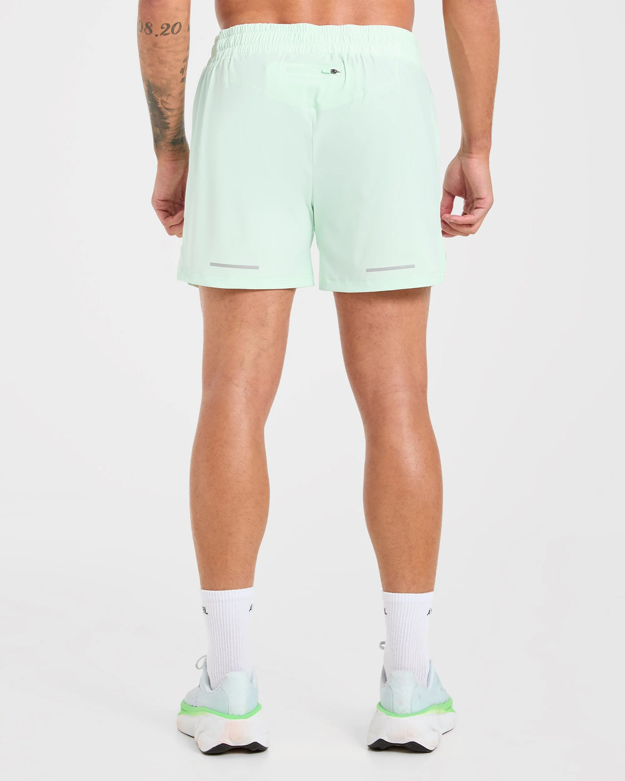 Run 5" Shorts - Cool Mint - Image 2
