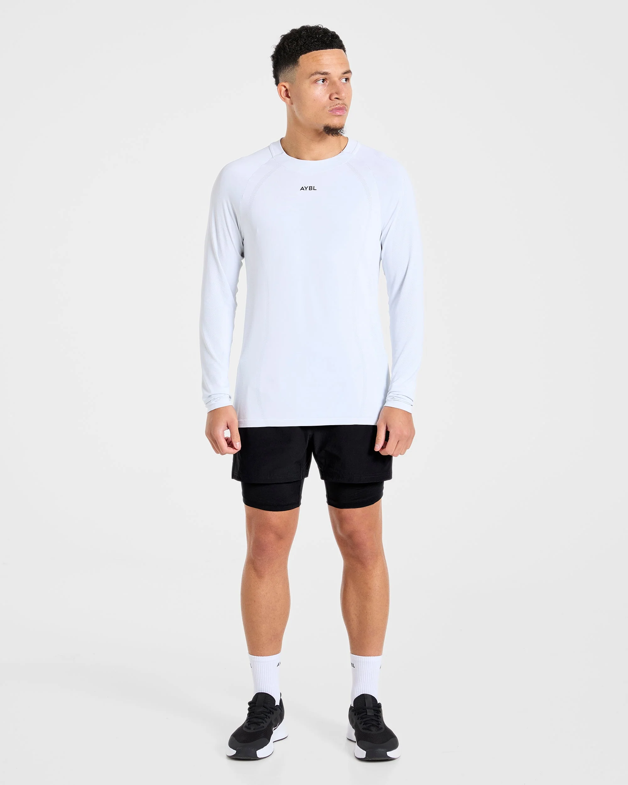 Signature 2 in 1 Shorts - Black - Image 3