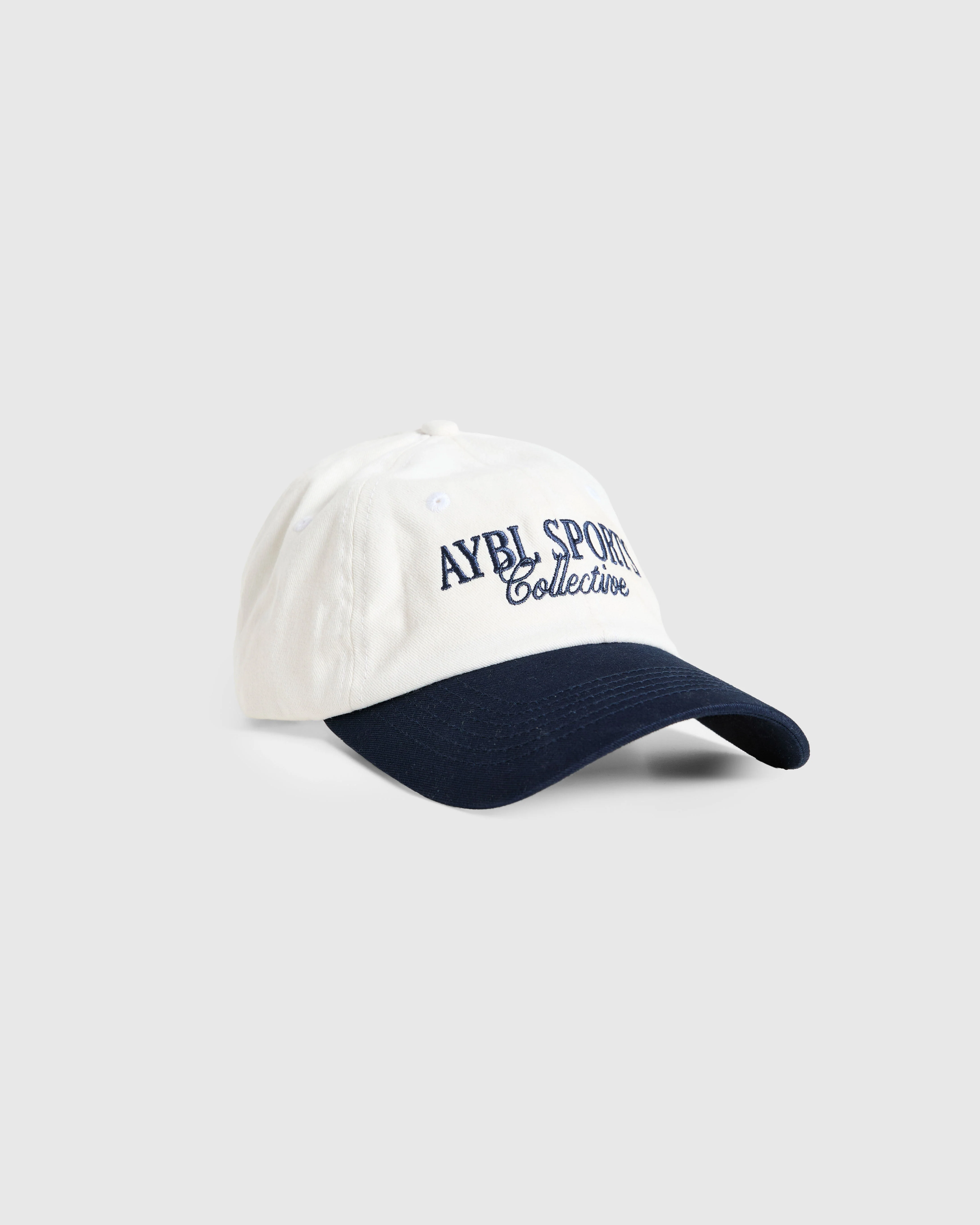 Sports Collective Cap - Off White/Navy - Image 3