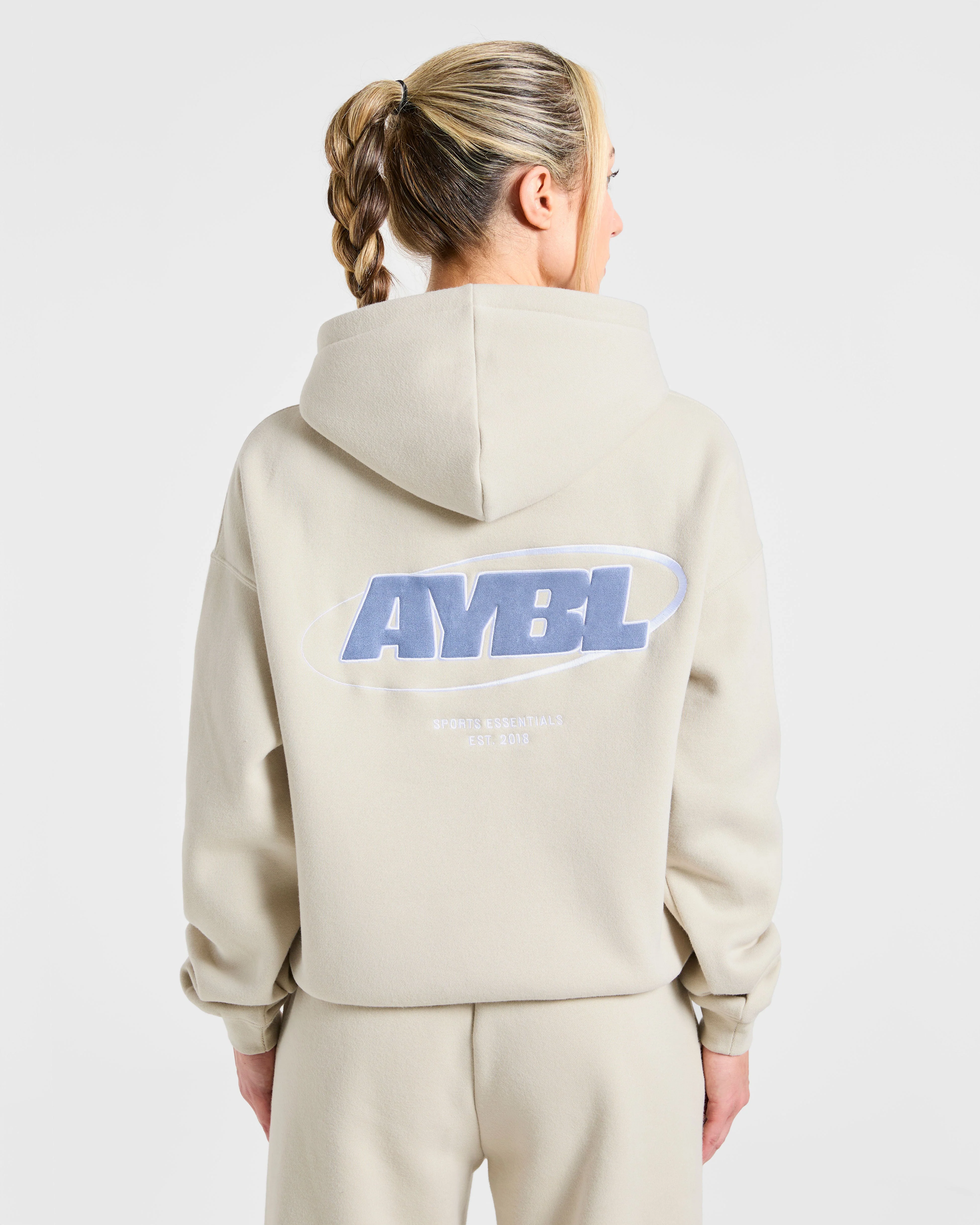 Sports Essentials Oversized Hoodie - Sand