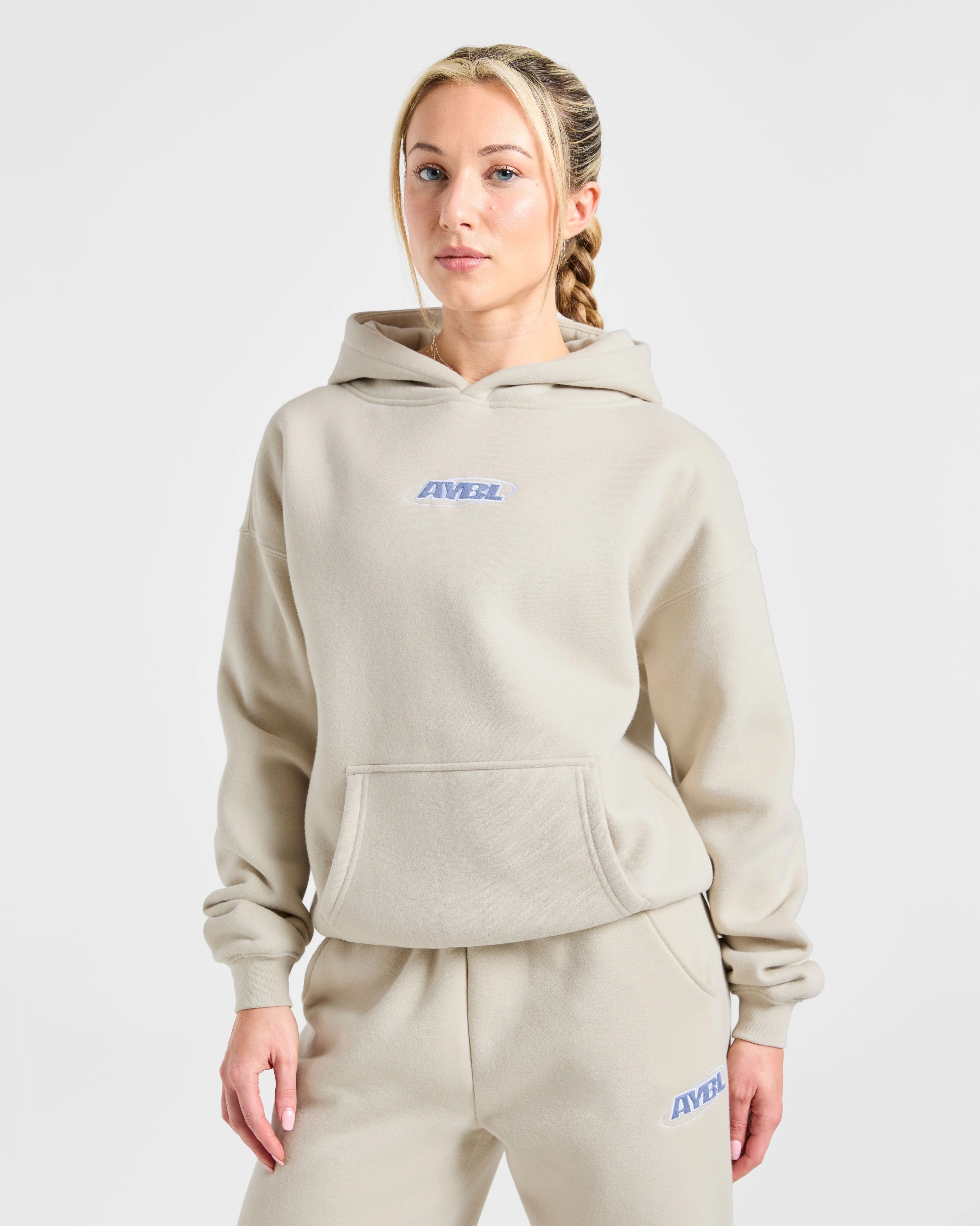 Sports Essentials Oversized Hoodie - Sand - Image 2