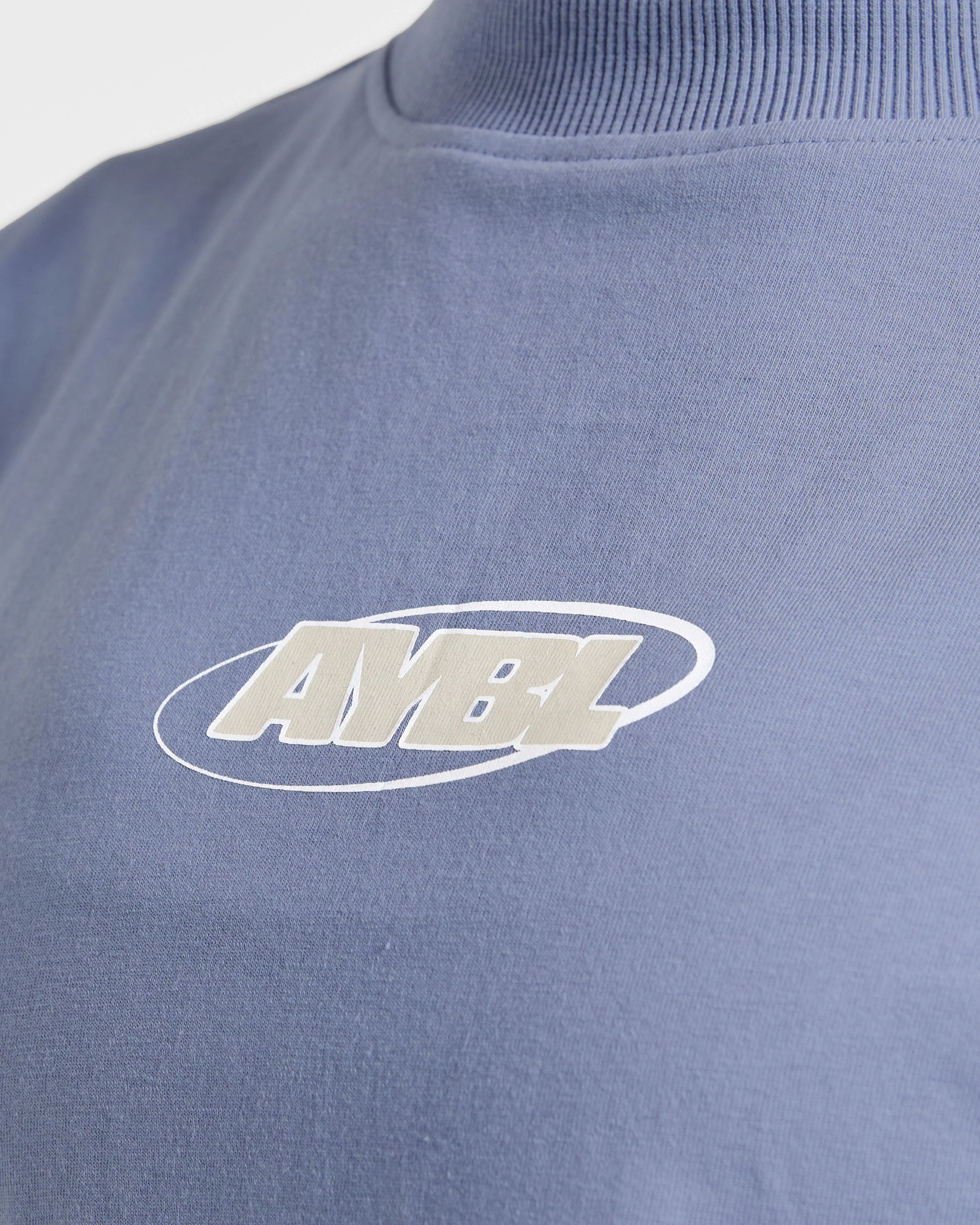 Sports Essentials Oversized T Shirt - Slate Blue - Image 5