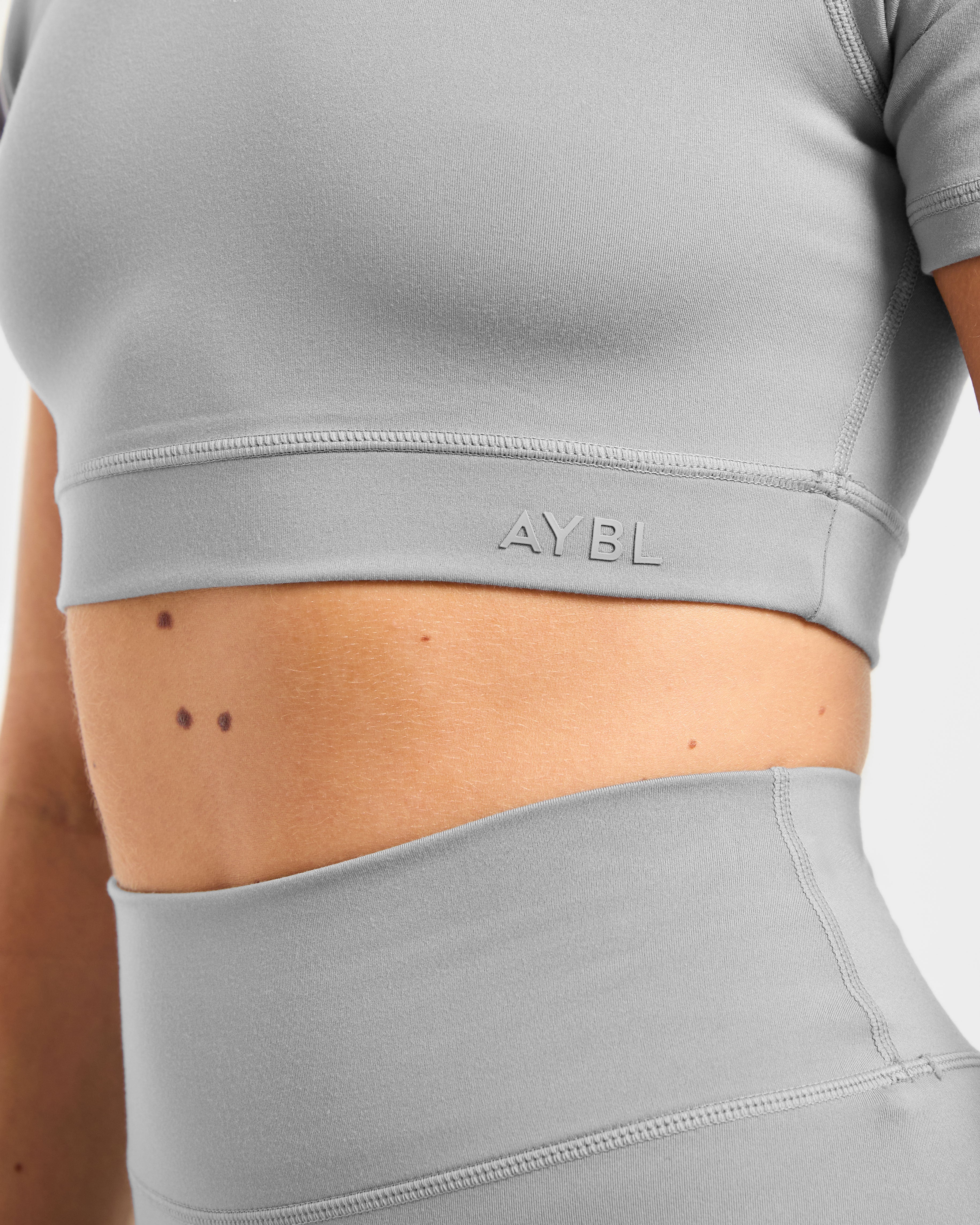 Staple Crop Top - Grey - Image 5