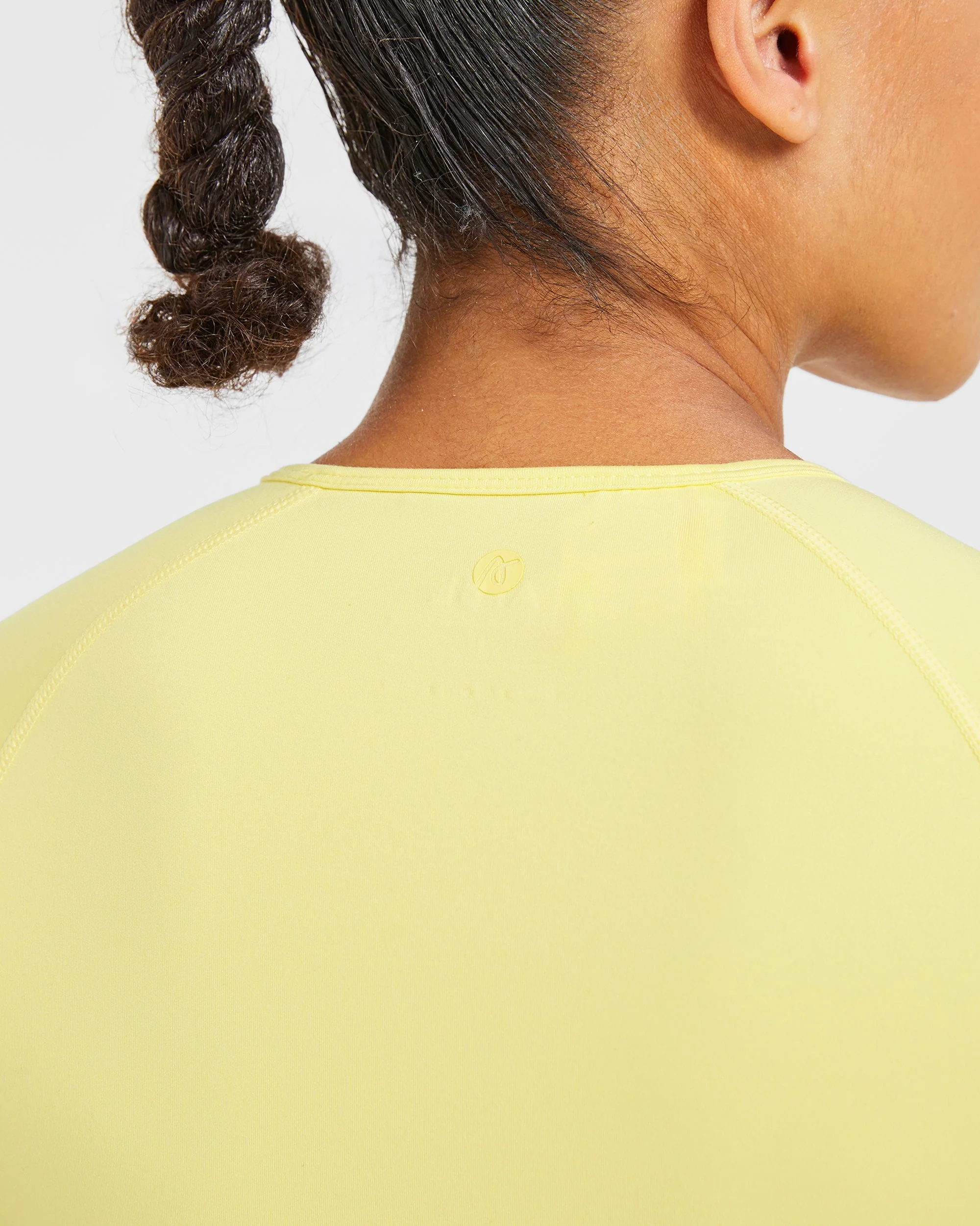 Staple Crop Top - Pastel Lemon - Image 6