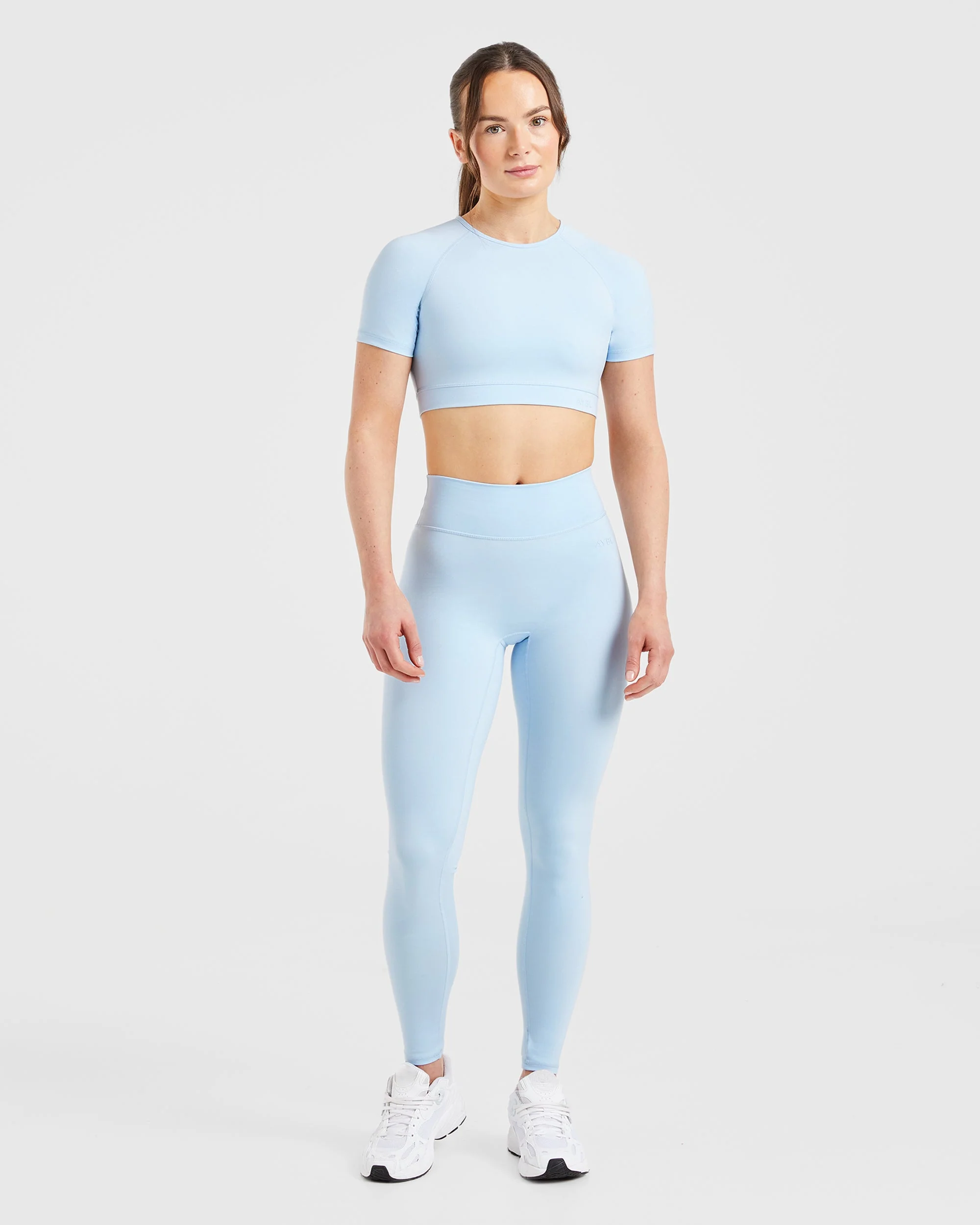 Staple Leggings - Pastel Blue - Image 3