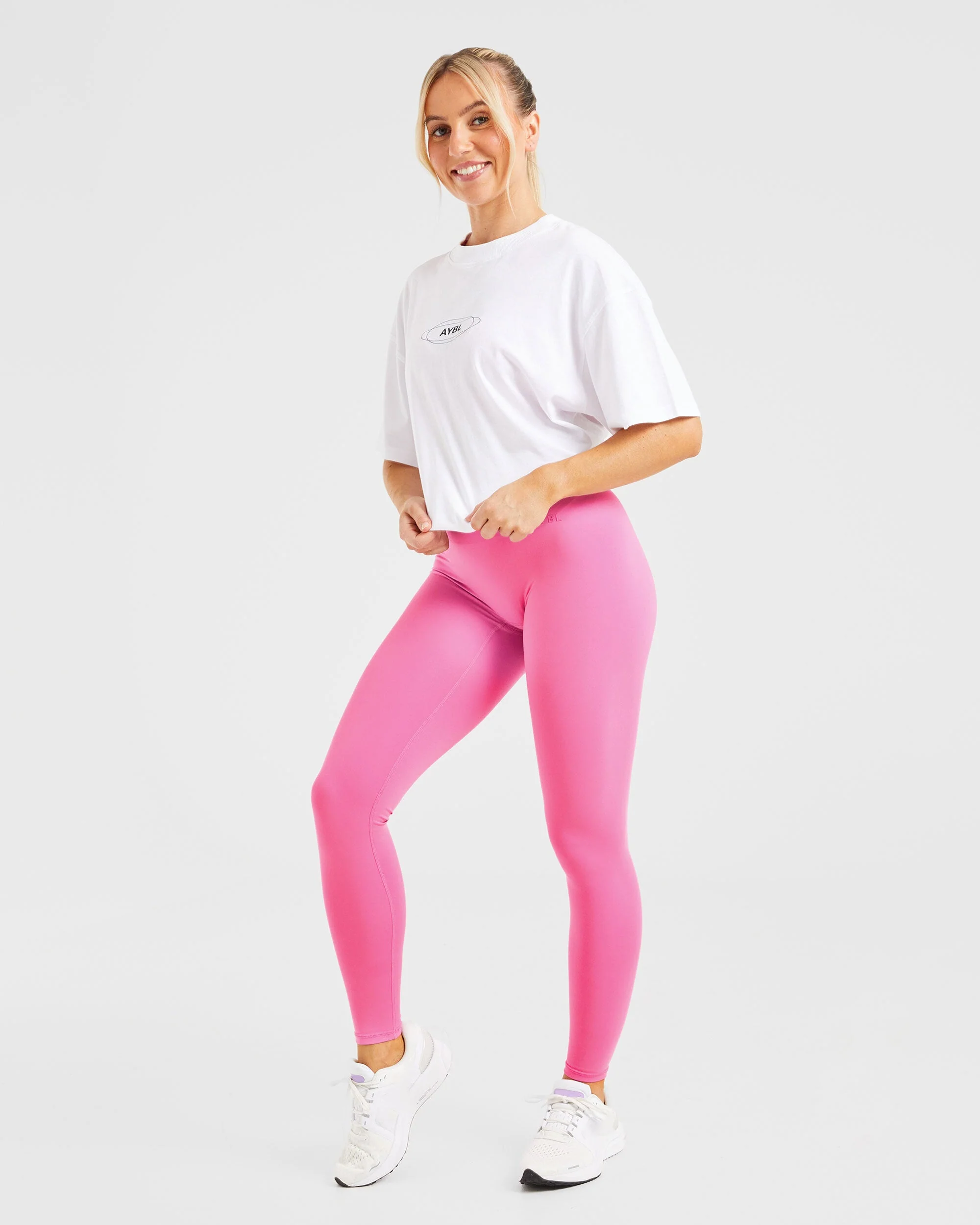 Staple Leggings - Summer Pink - Image 8