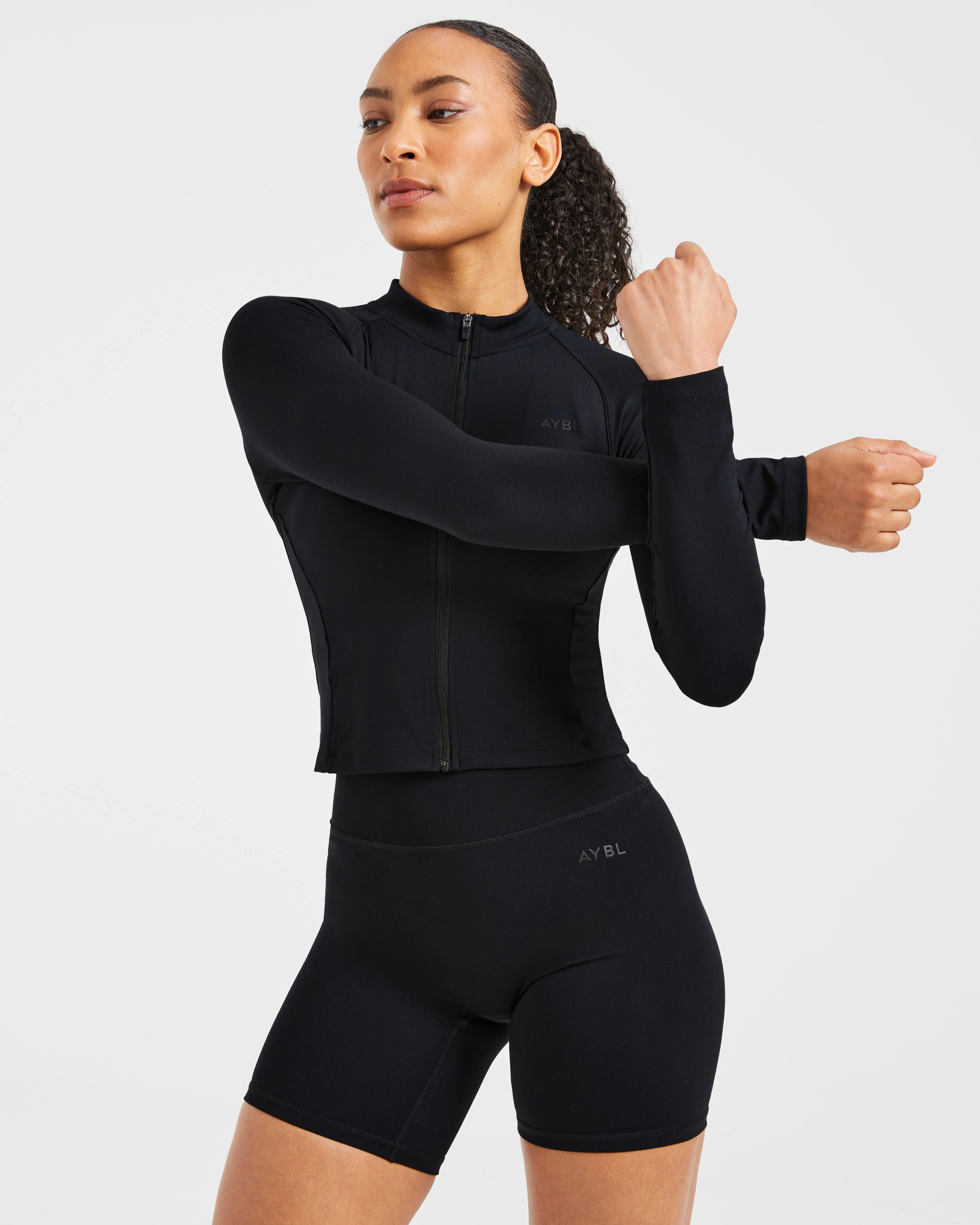 Staple Zip Jacket - Black - Image 7