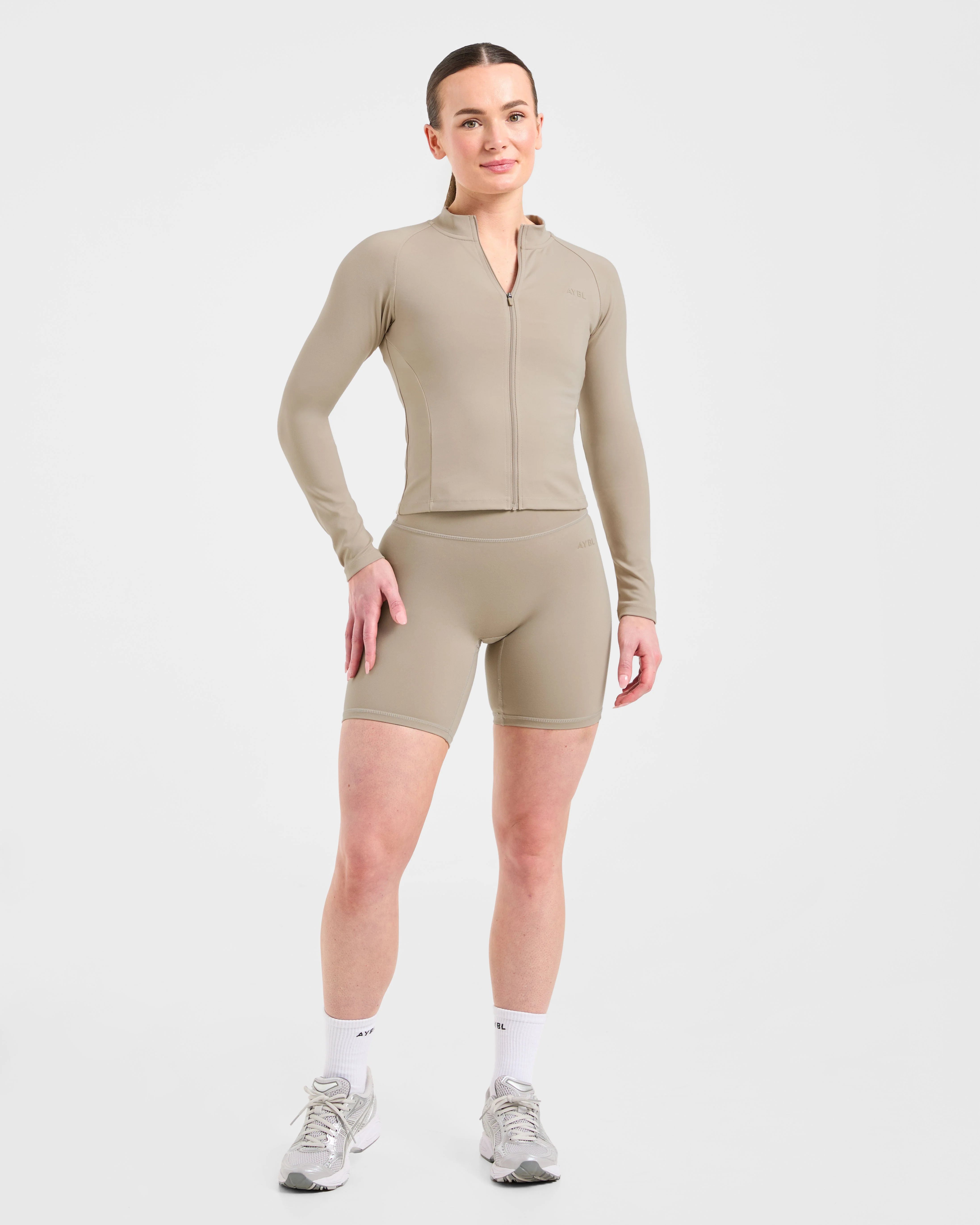 Staple Zip Jacket - Muted Taupe - Image 3