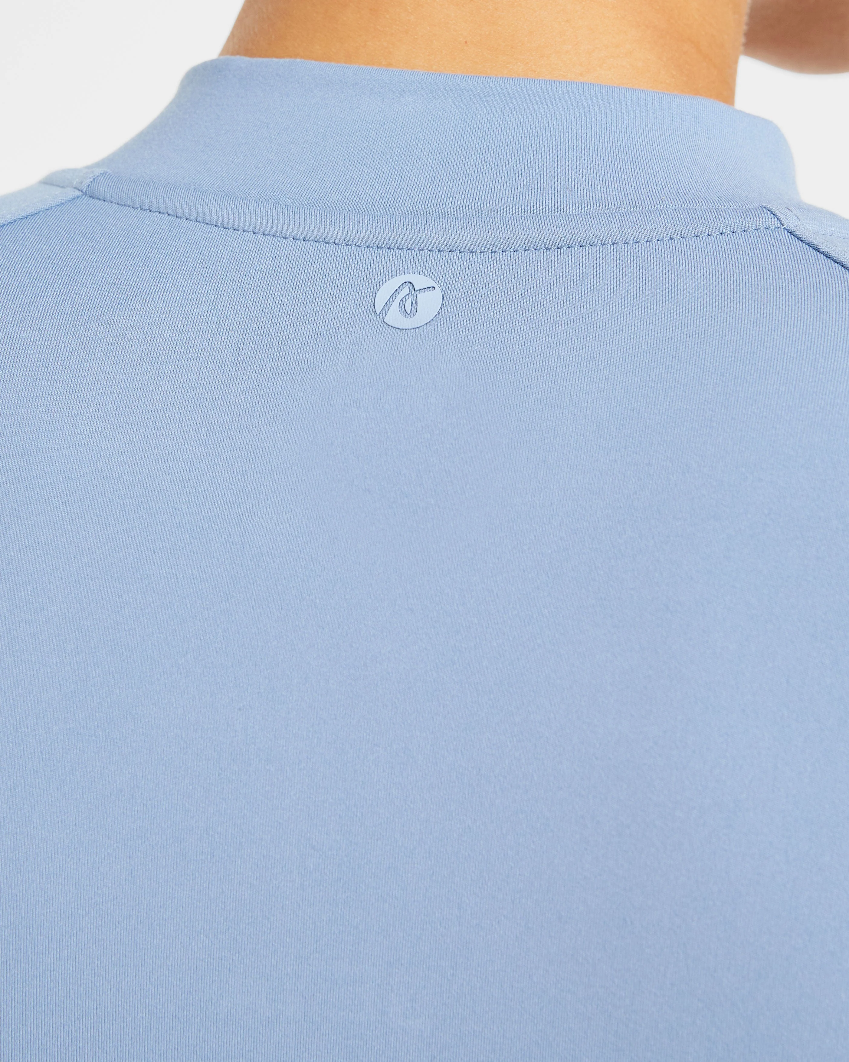 Staple Zip Jacket - Slate Blue - Image 6