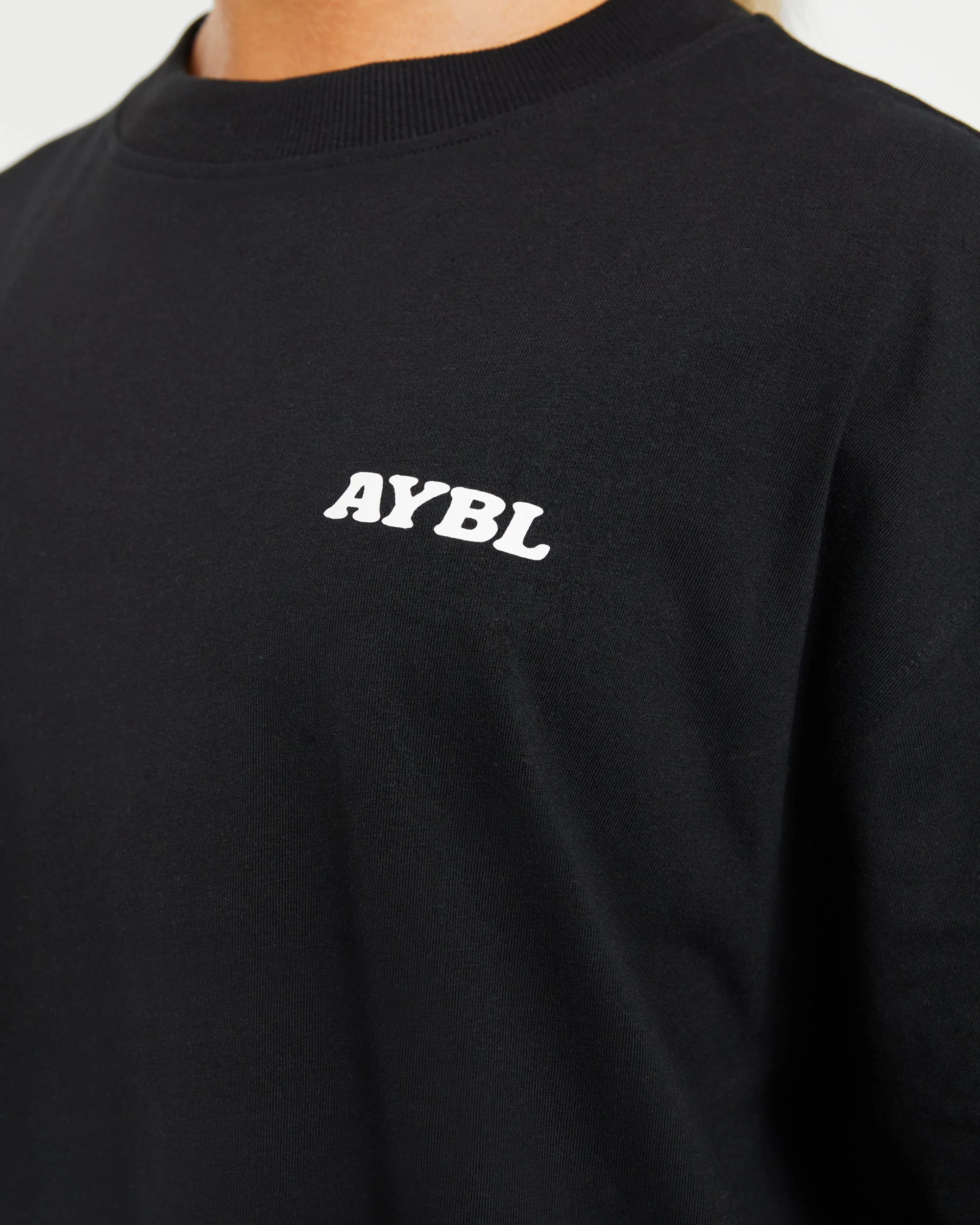 Stronger You Oversized T Shirt - Black - Image 5