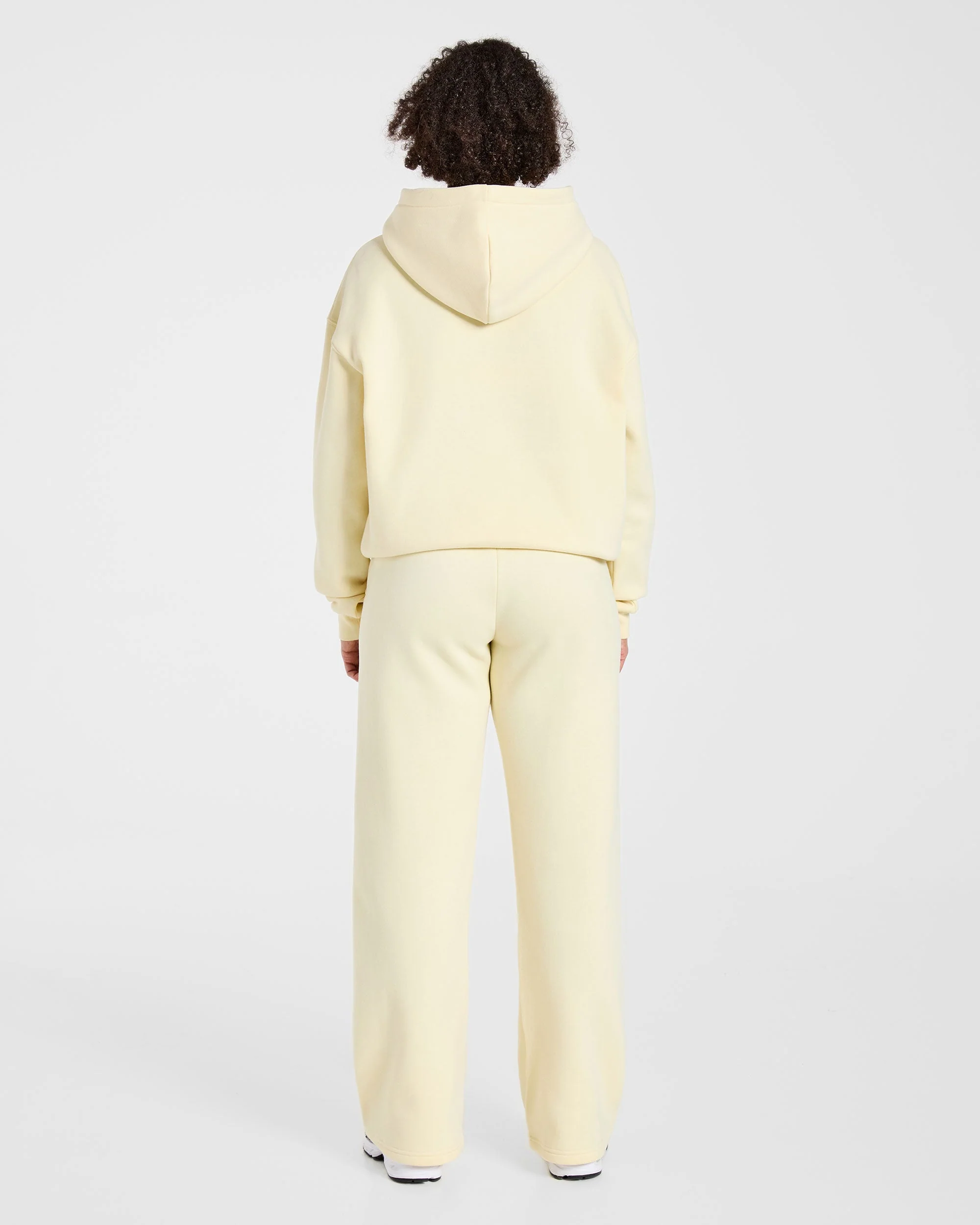 Varsity 2.0 Oversized Hoodie - Butter Yellow - Image 4