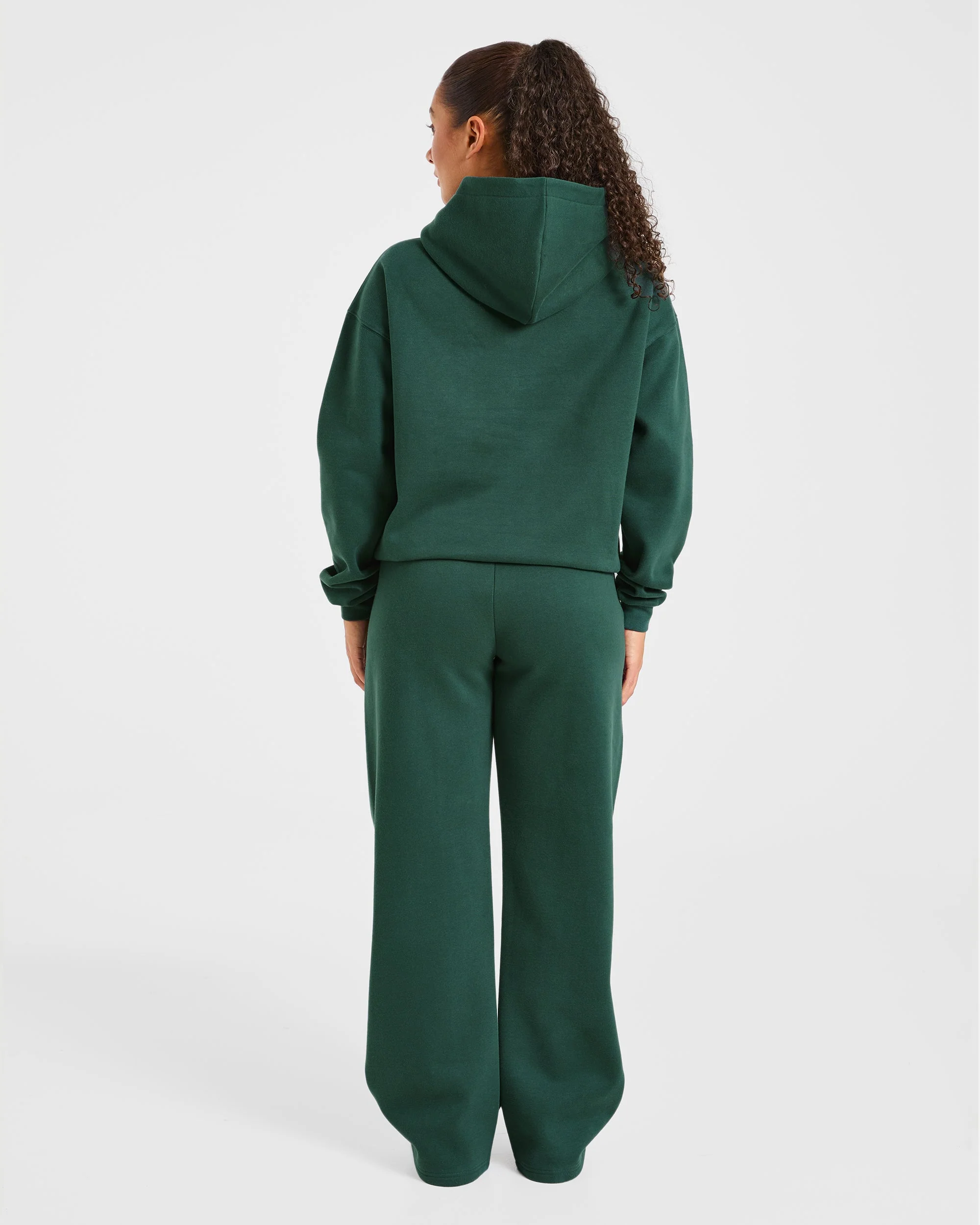 Varsity 2.0 Oversized Hoodie - Deep Forest - Image 4