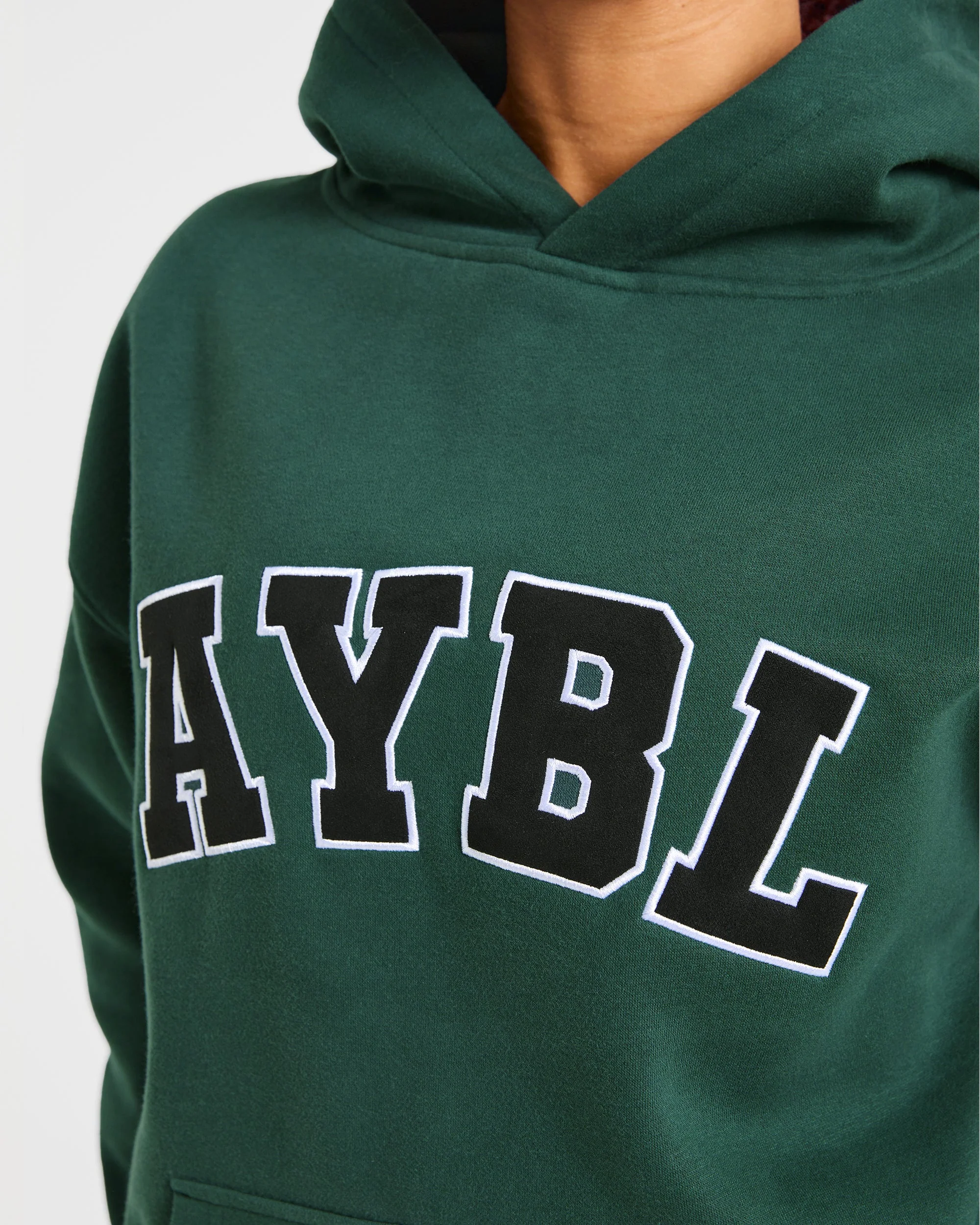 Varsity 2.0 Oversized Hoodie - Deep Forest - Image 5