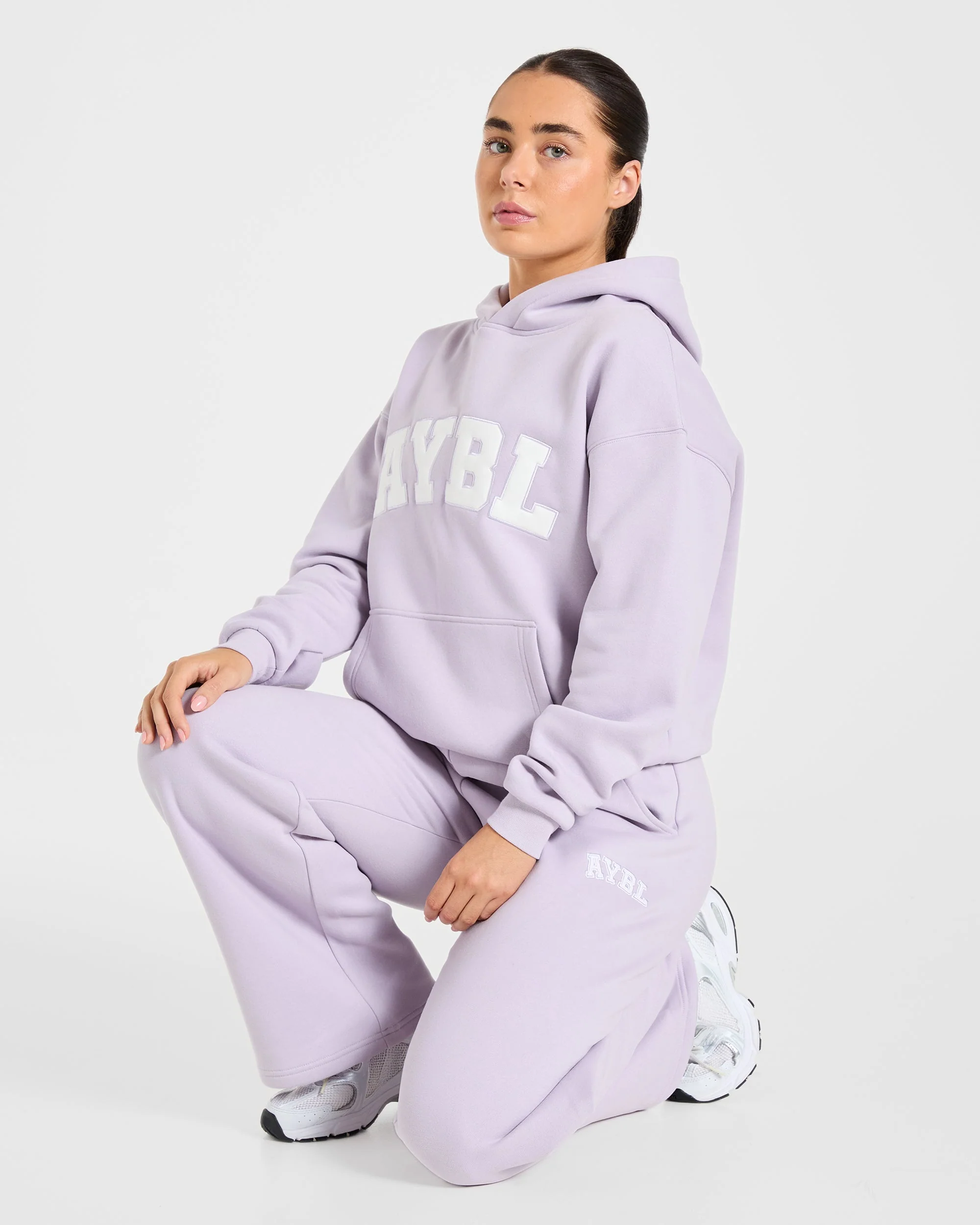 Varsity 2.0 Oversized Hoodie - Lilac - Image 8