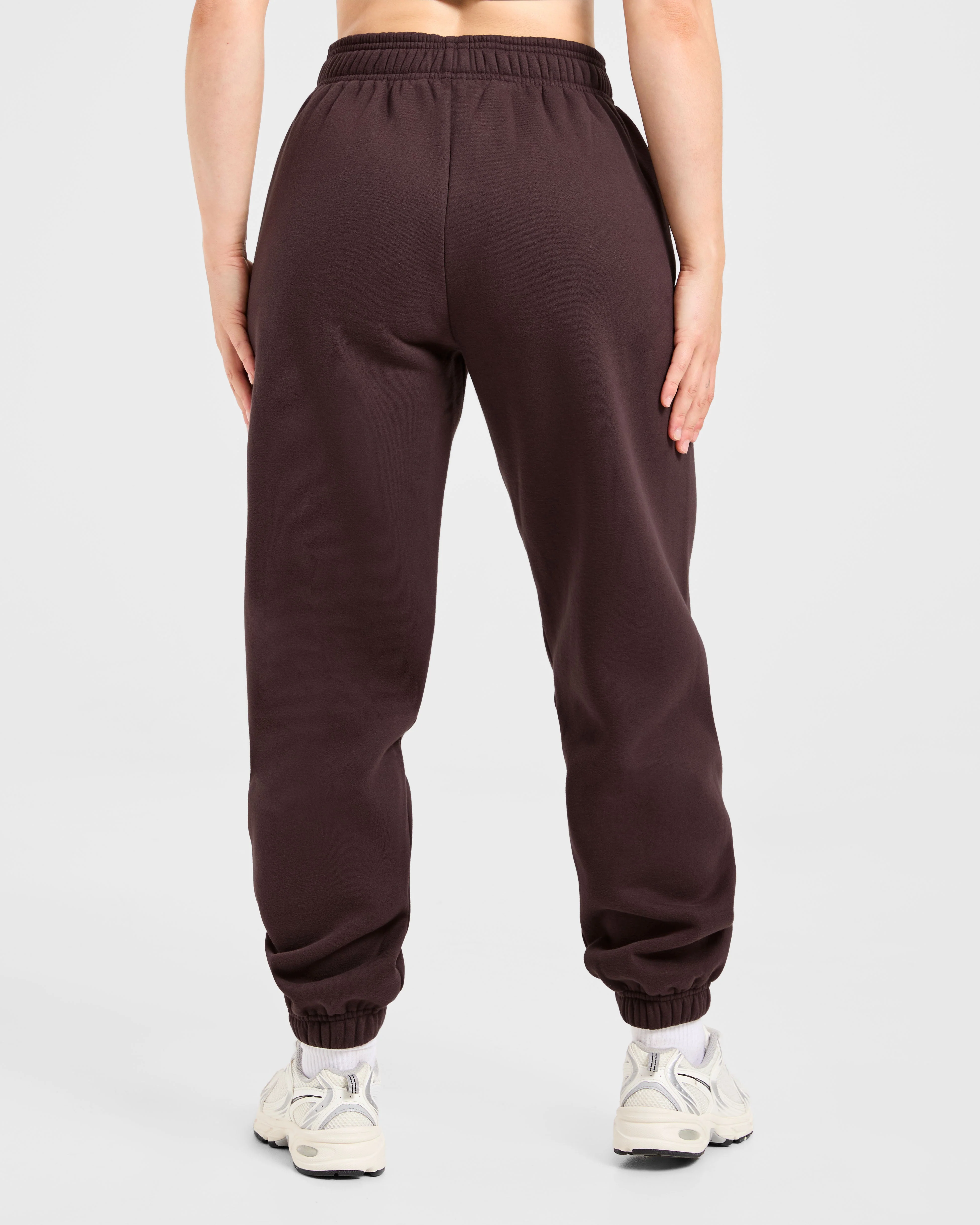 Varsity 2.0 Oversized Joggers - Cocoa Brown - Image 2