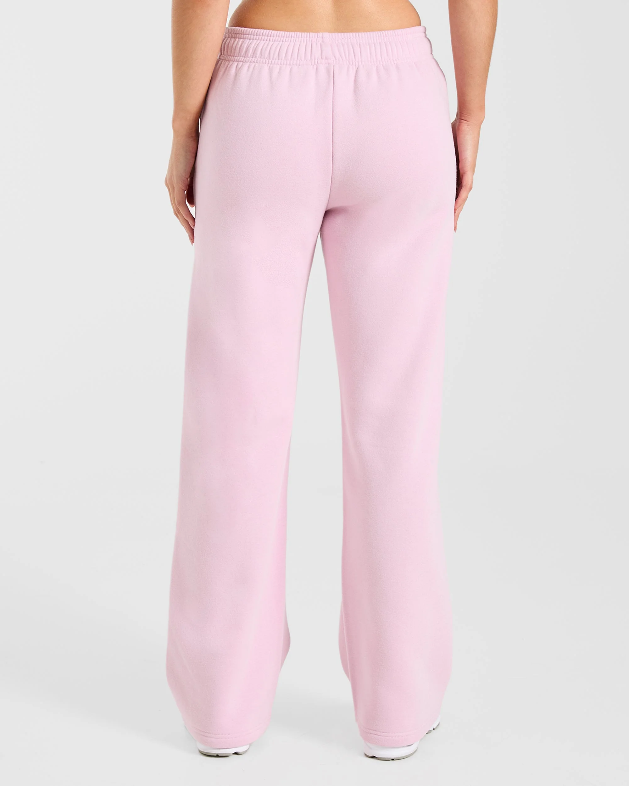 Varsity 2.0 Oversized Straight Leg Joggers - Iced Pink - Image 2