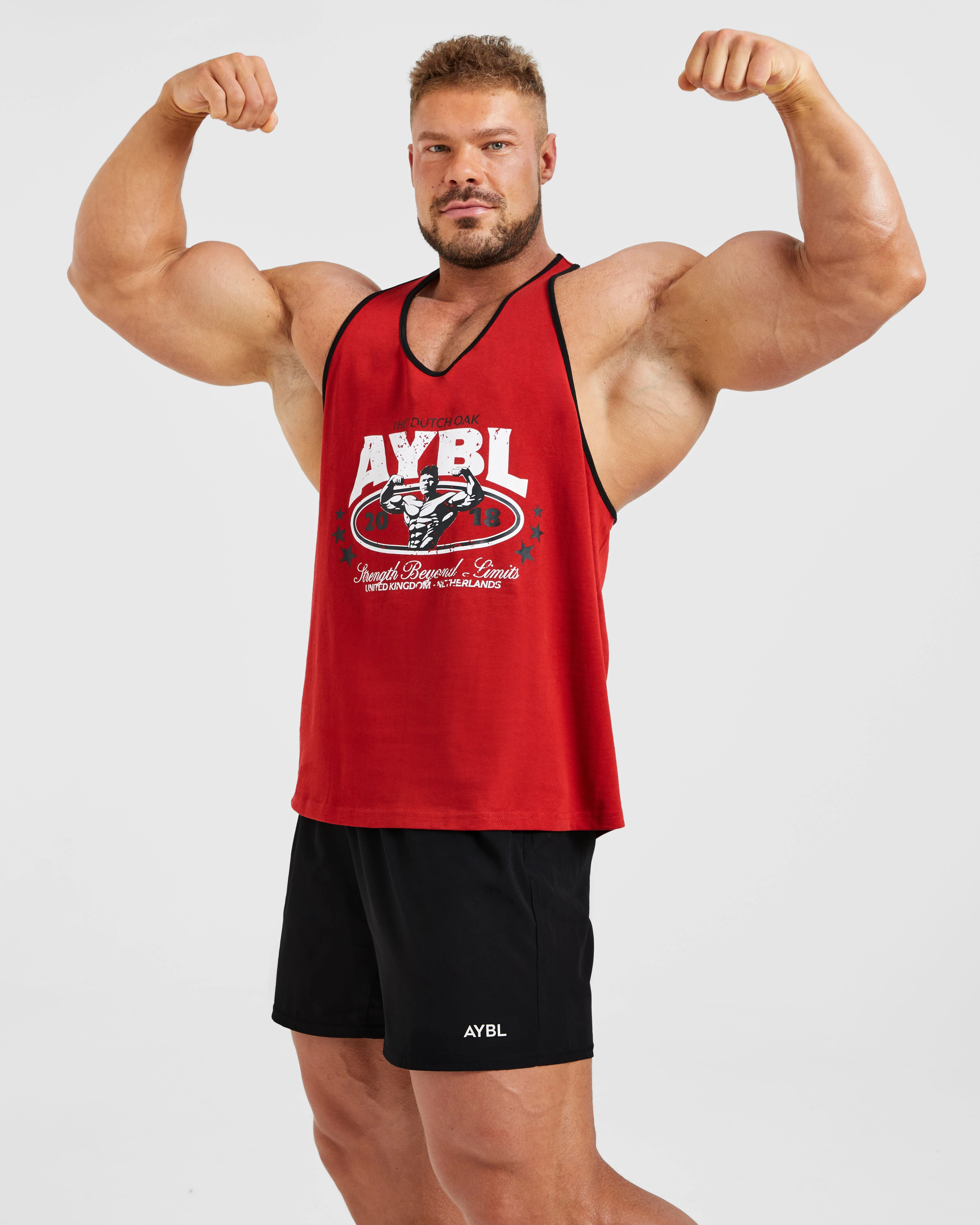 Wesley Vissers X Beyond Limits Stringer - Red/Black - Image 7