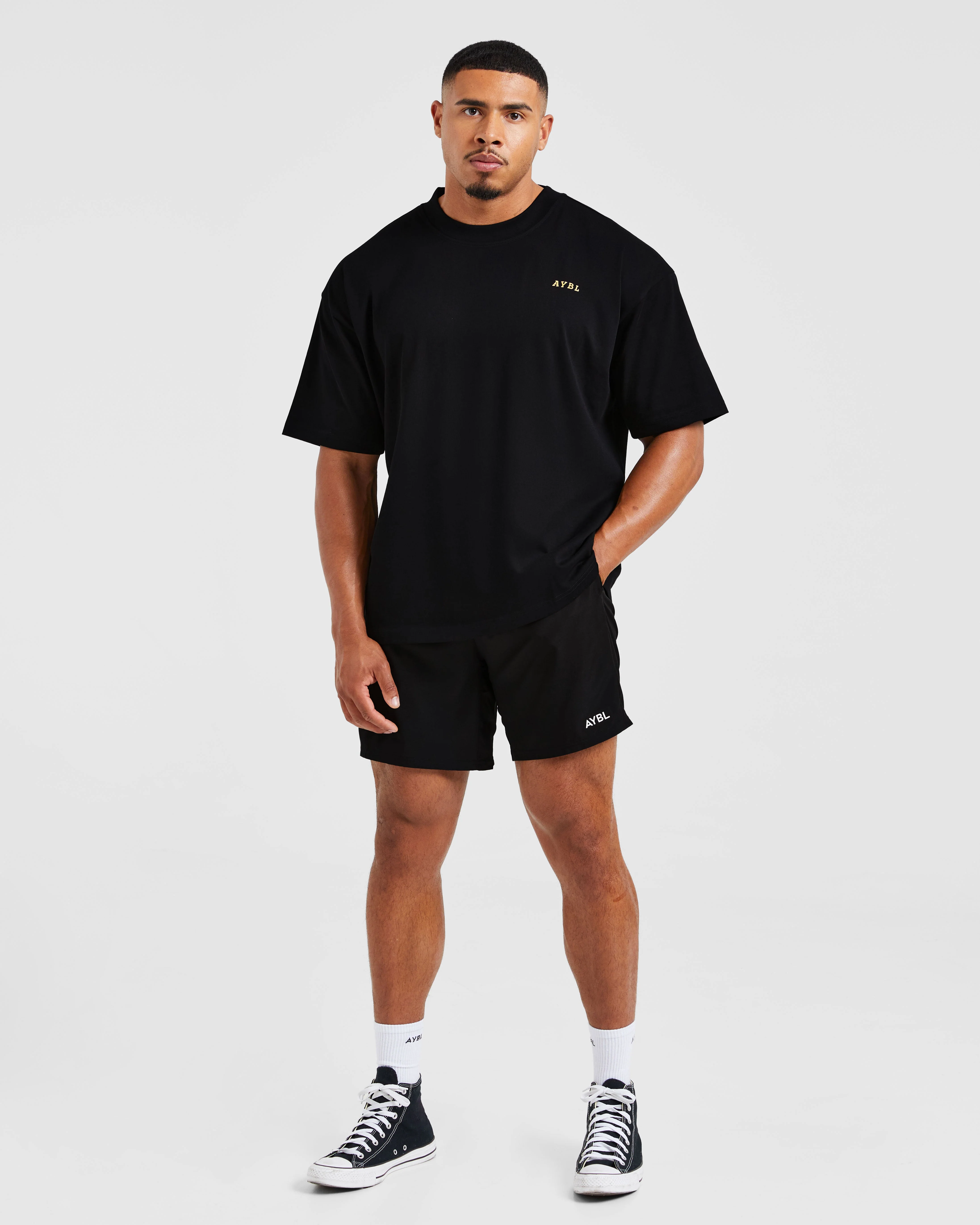 Wesley Vissers X Golden Pump Oversized T Shirt - Black - Image 3