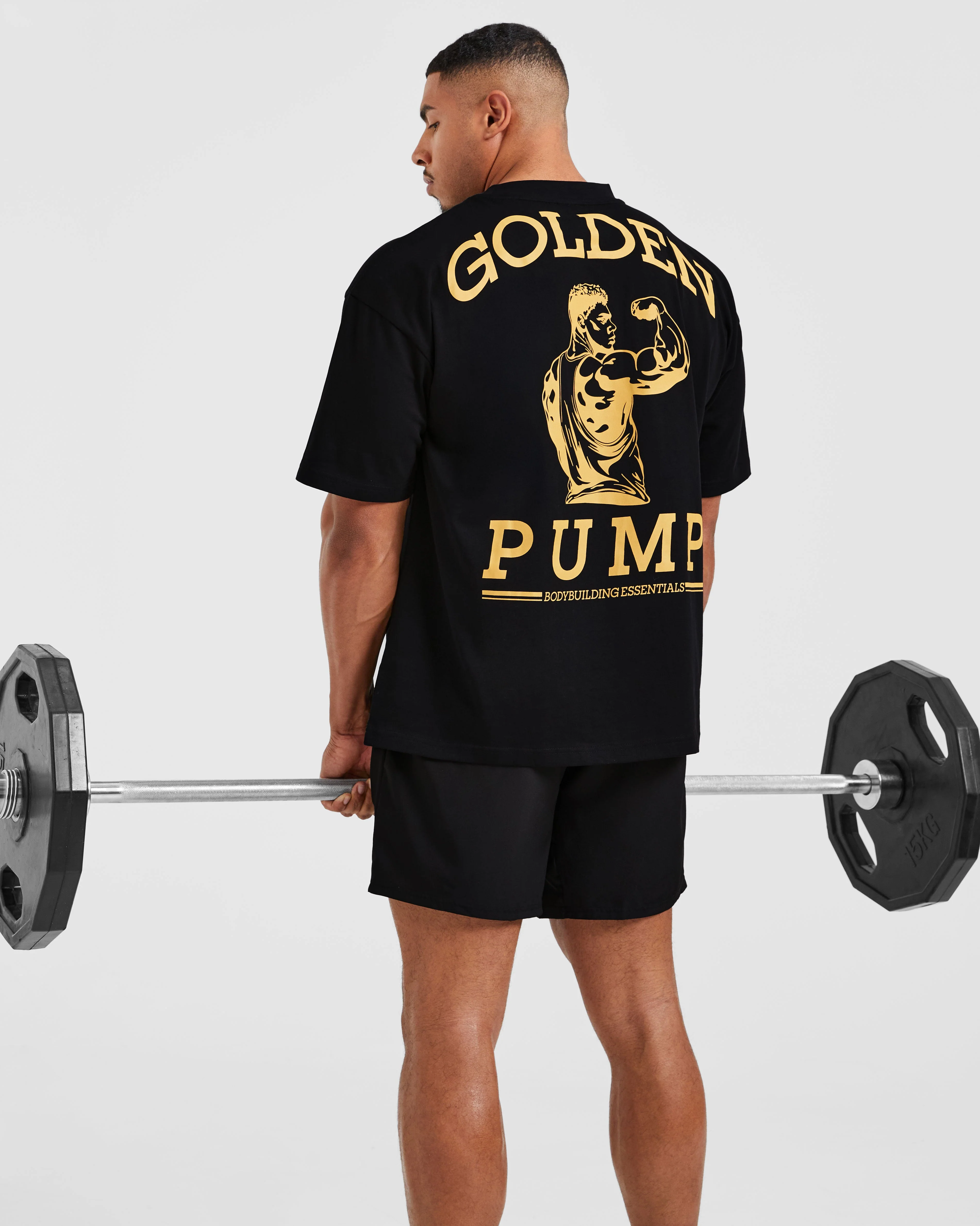 Wesley Vissers X Golden Pump Oversized T Shirt - Black - Image 7